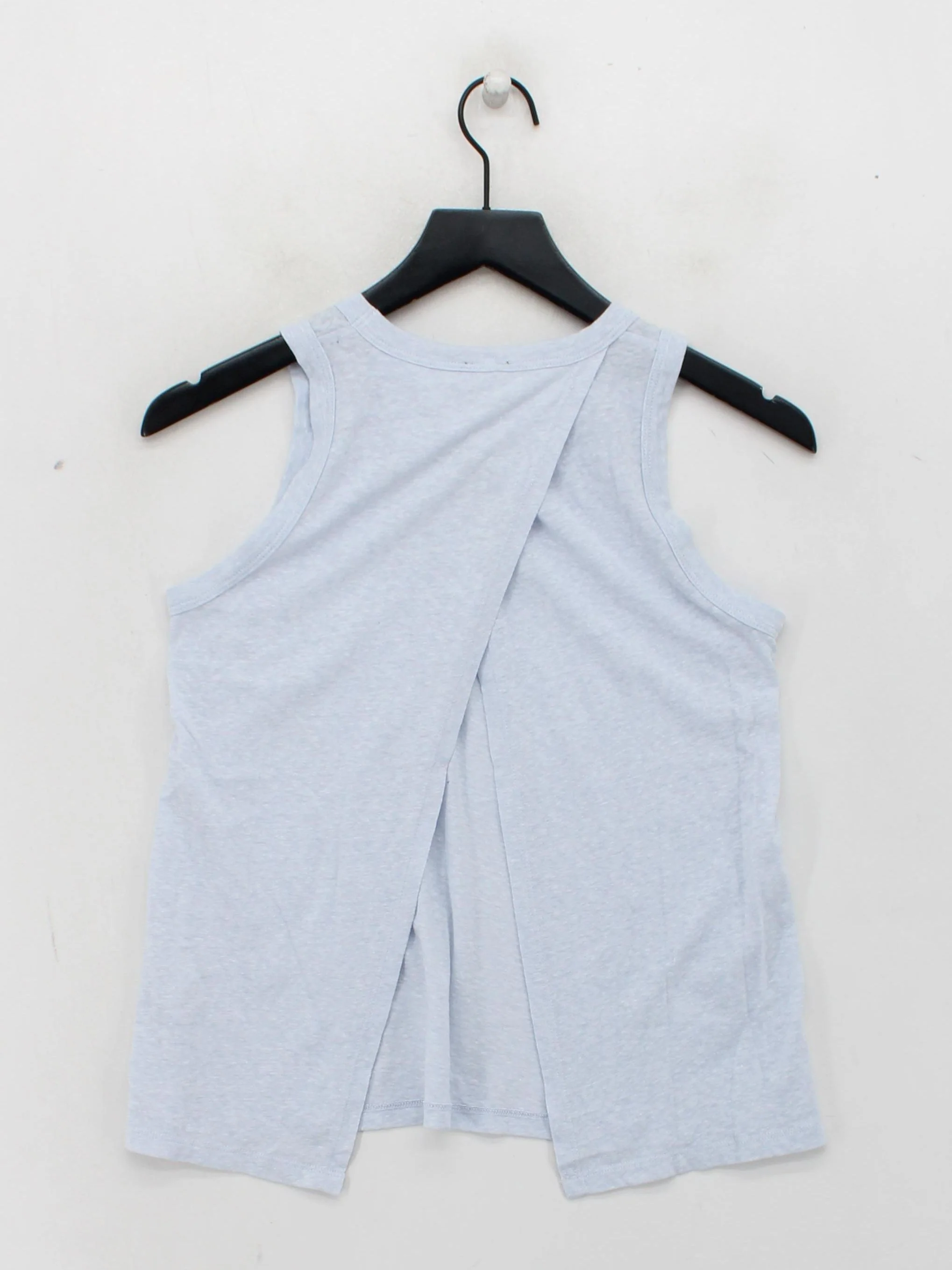 J. Crew Women's T-Shirt XXS Blue Cotton with Polyester Basic - Image 2
