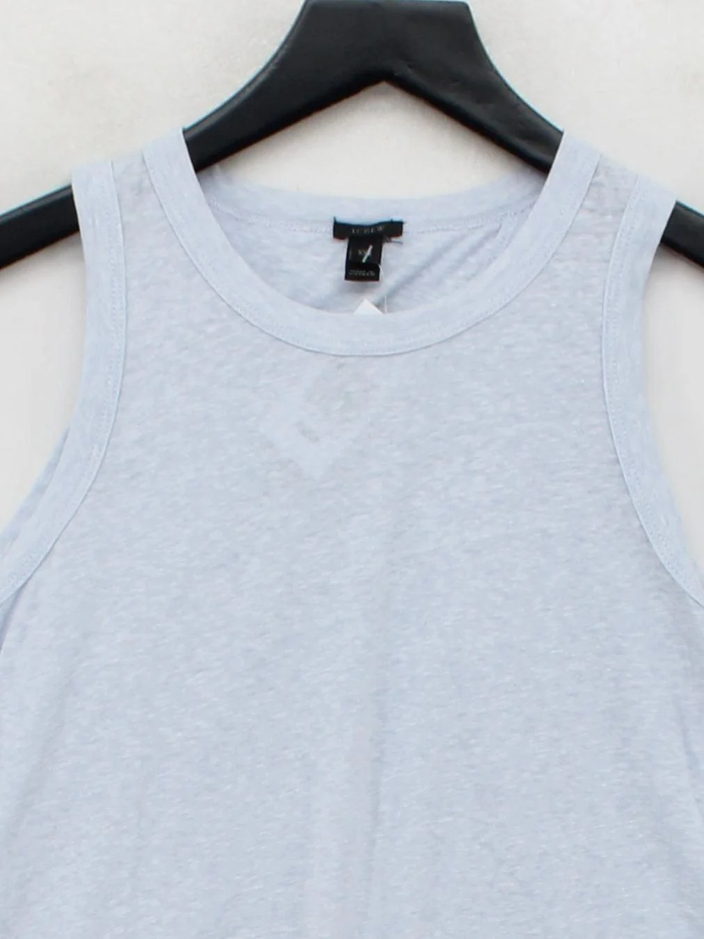 J. Crew Women's T-Shirt XXS Blue Cotton with Polyester Basic - Image 3