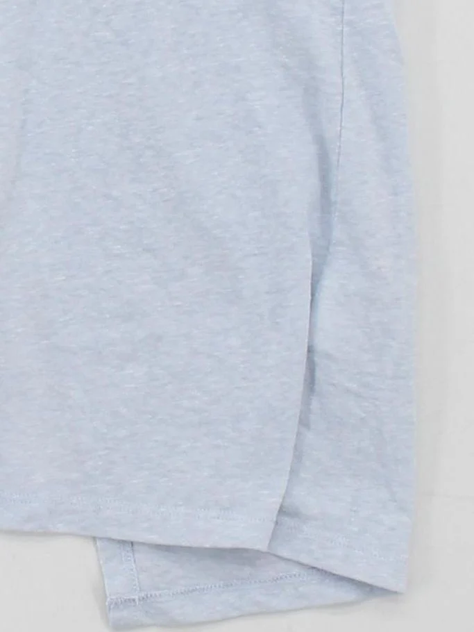 J. Crew Women's T-Shirt XXS Blue Cotton with Polyester Basic - Image 4