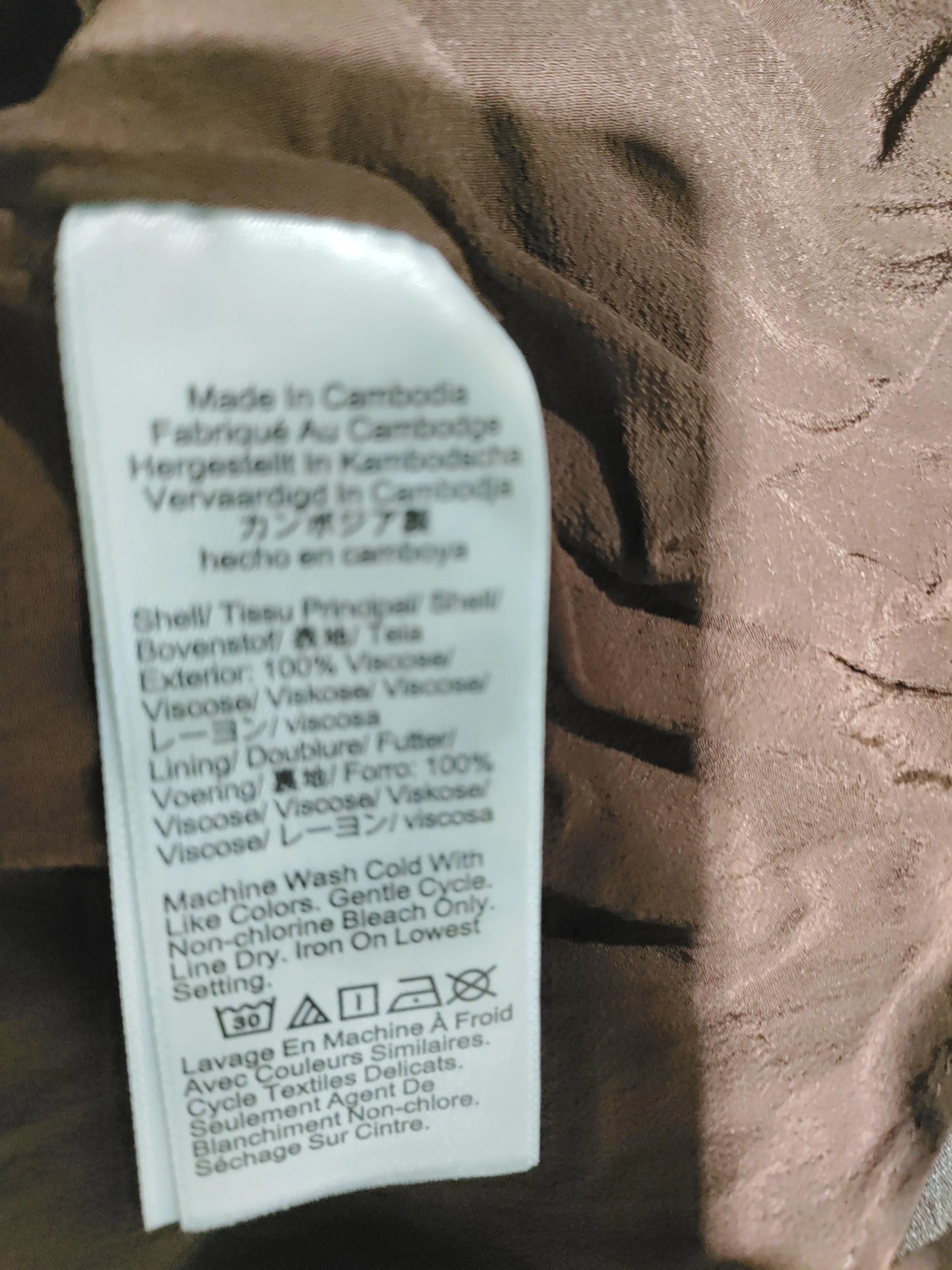J. Crew Women's Top M Brown Viscose with Viscose Sleeveless Round Neck Basic - Image 6