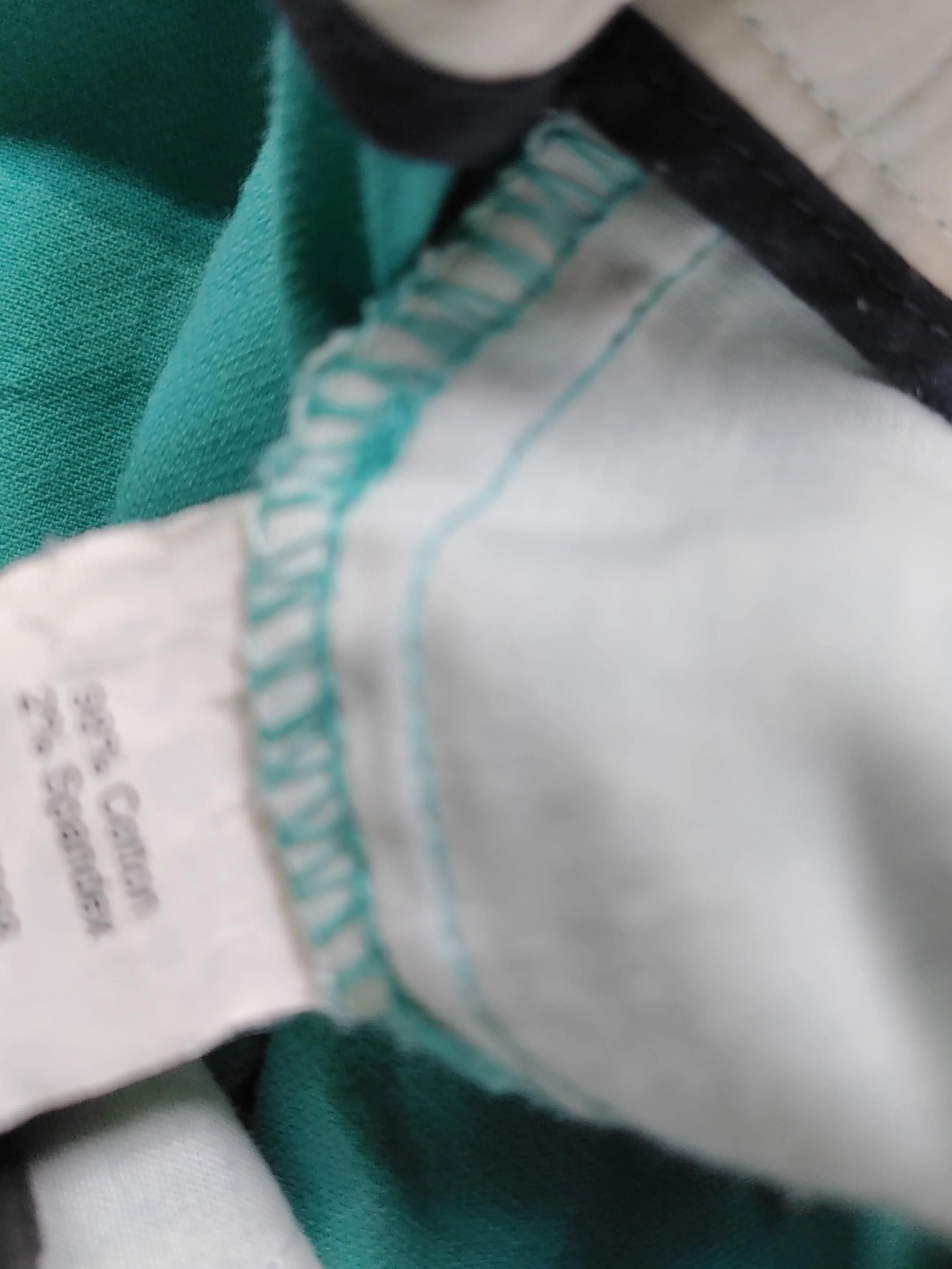 J. Crew Women's Trousers UK 10 Green Cotton with Spandex Tapered Capri - Image 6