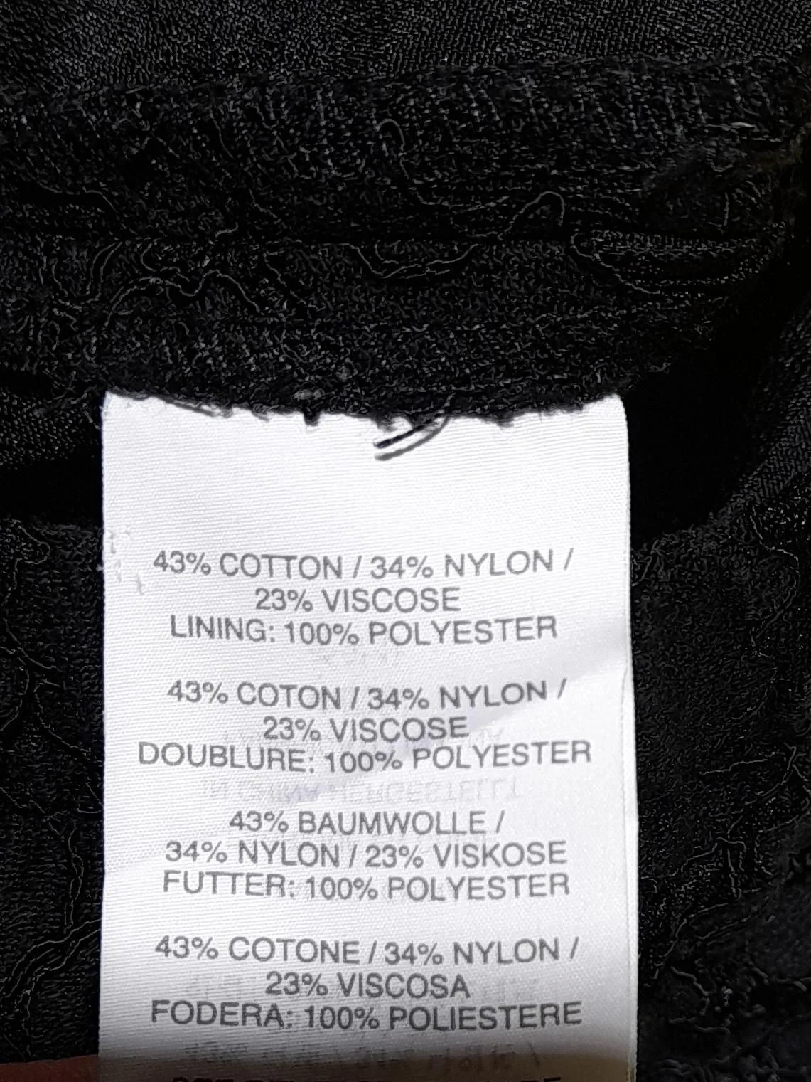 J. Crew Women's Trousers UK 16 Black Cotton - Image 6