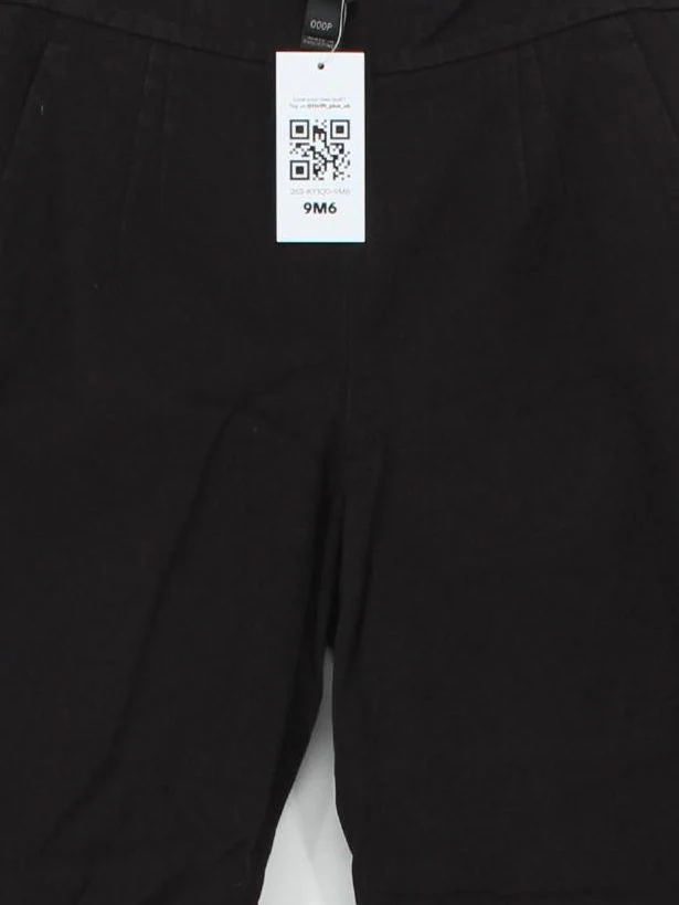 J. Crew Women's Trousers UK 4 Black 100% Other Straight Chino - Image 3