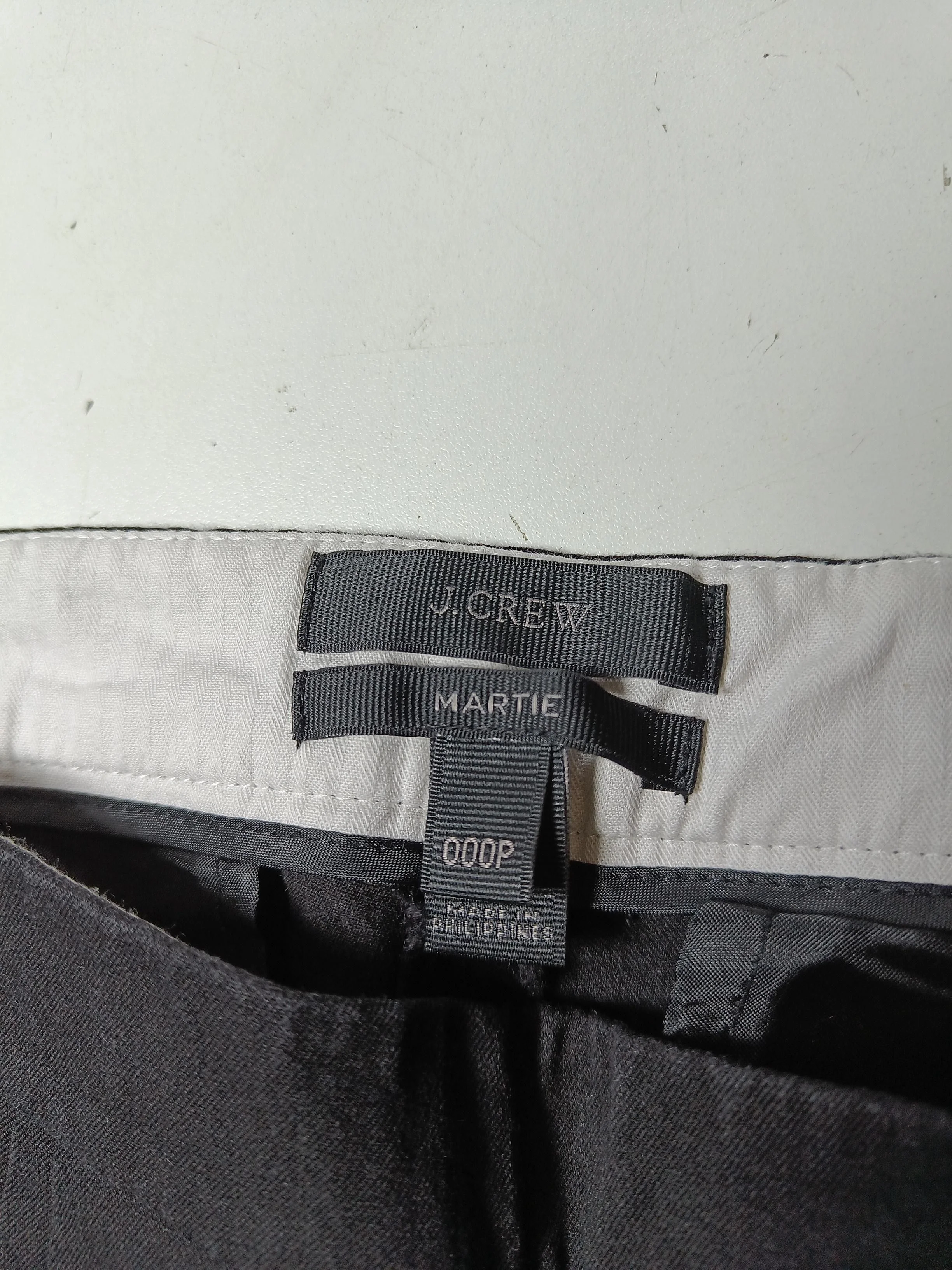 J. Crew Women's Trousers UK 4 Black 100% Other Straight Chino - Image 6