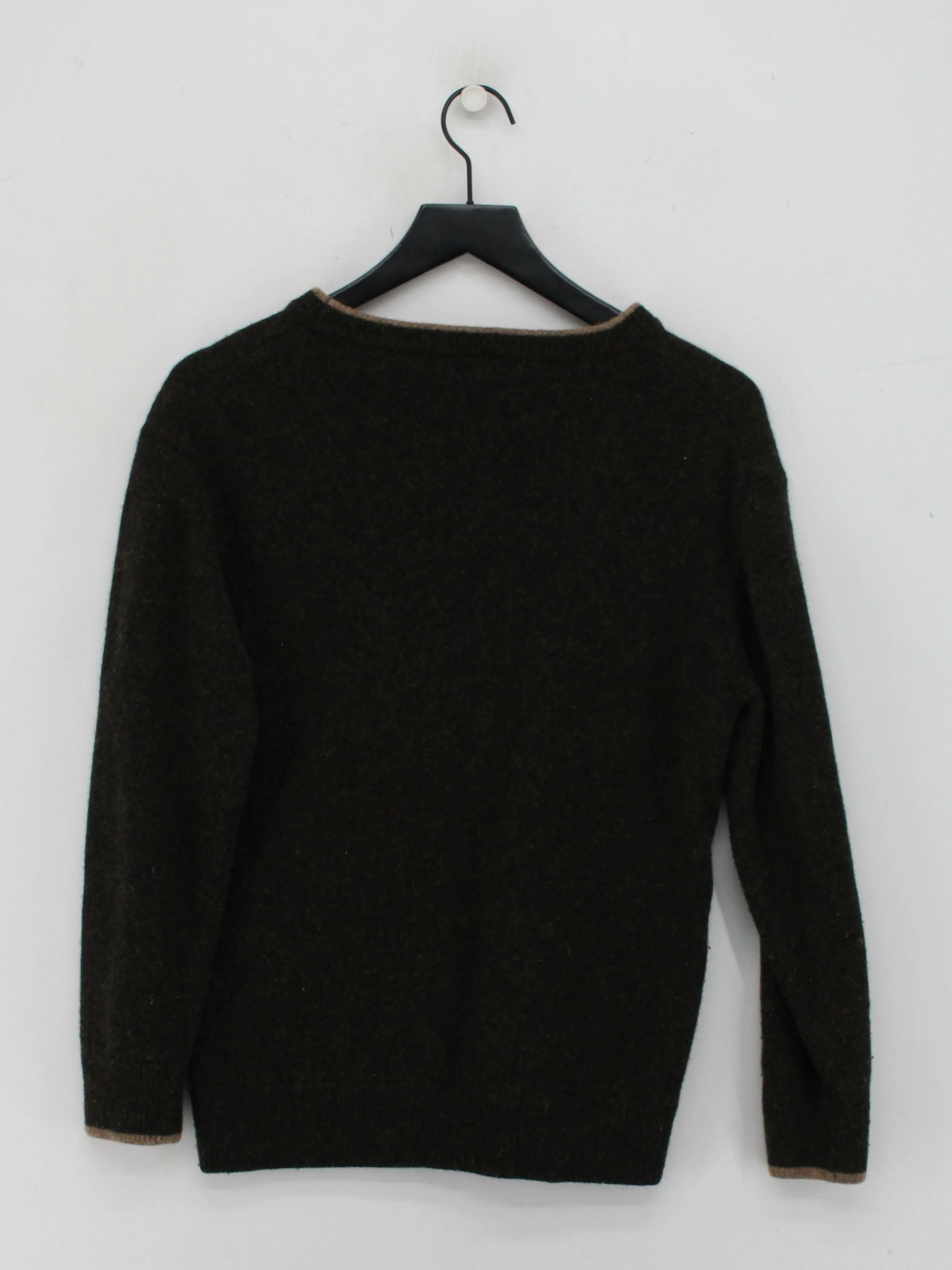 Jack Pyke Men's Jumper XL Green 100% Wool Round Neck Pullover - Image 2