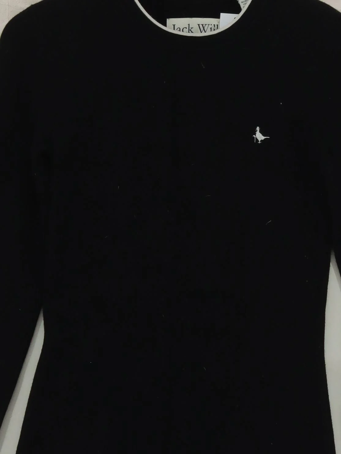 Jack Wills Bodycon Mini Dress UK10 in Black - Image 3