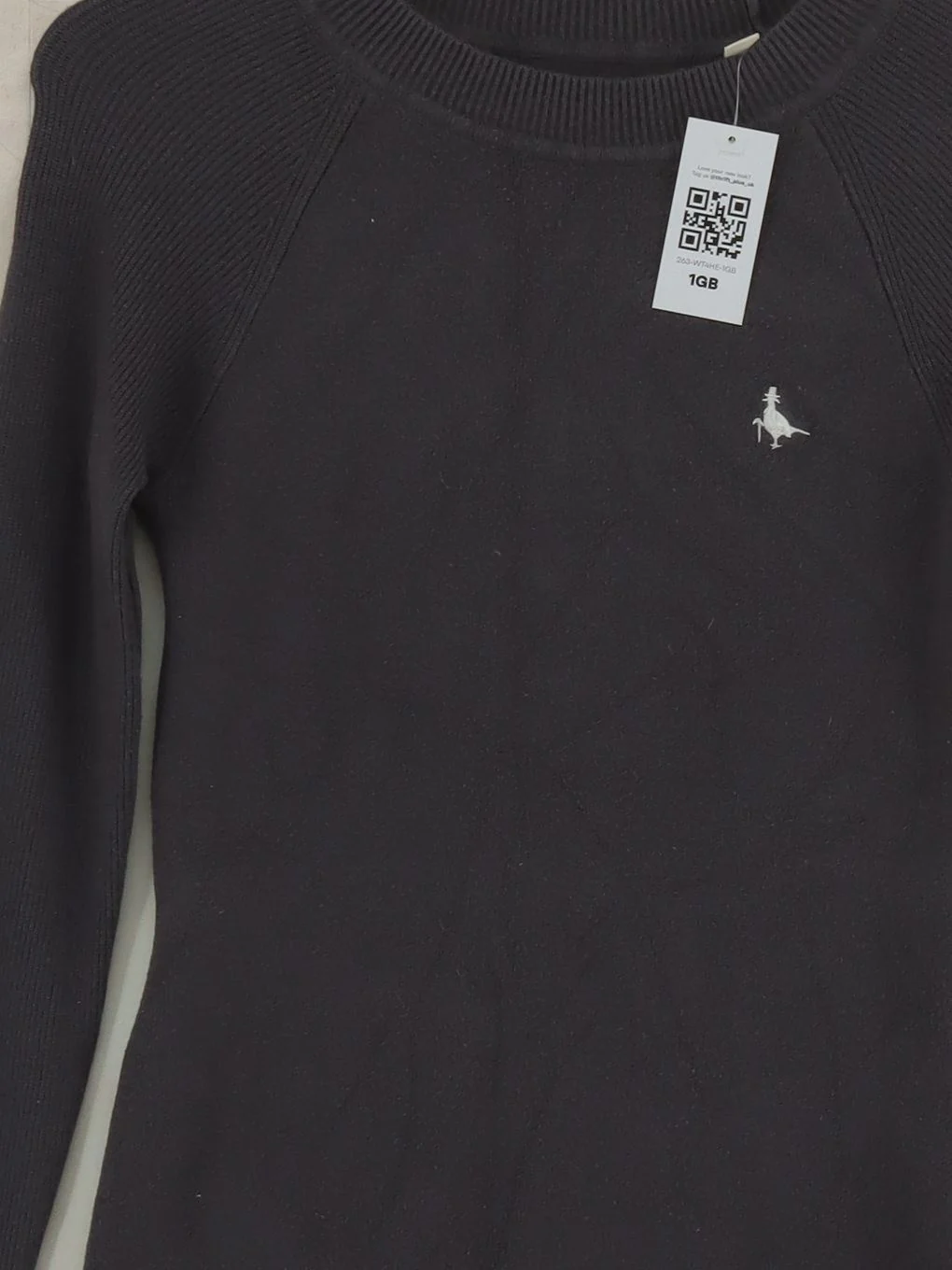 Jack Wills Bodycon Mini Dress UK10 in Grey - Image 3