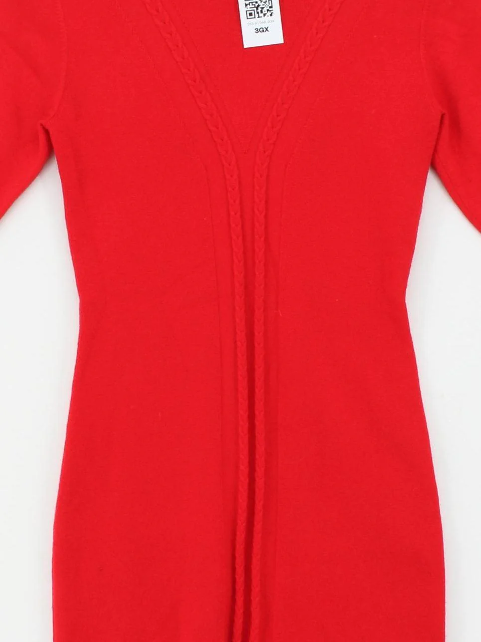 Jack Wills Bodycon Mini Dress UK10 in Red - Image 3