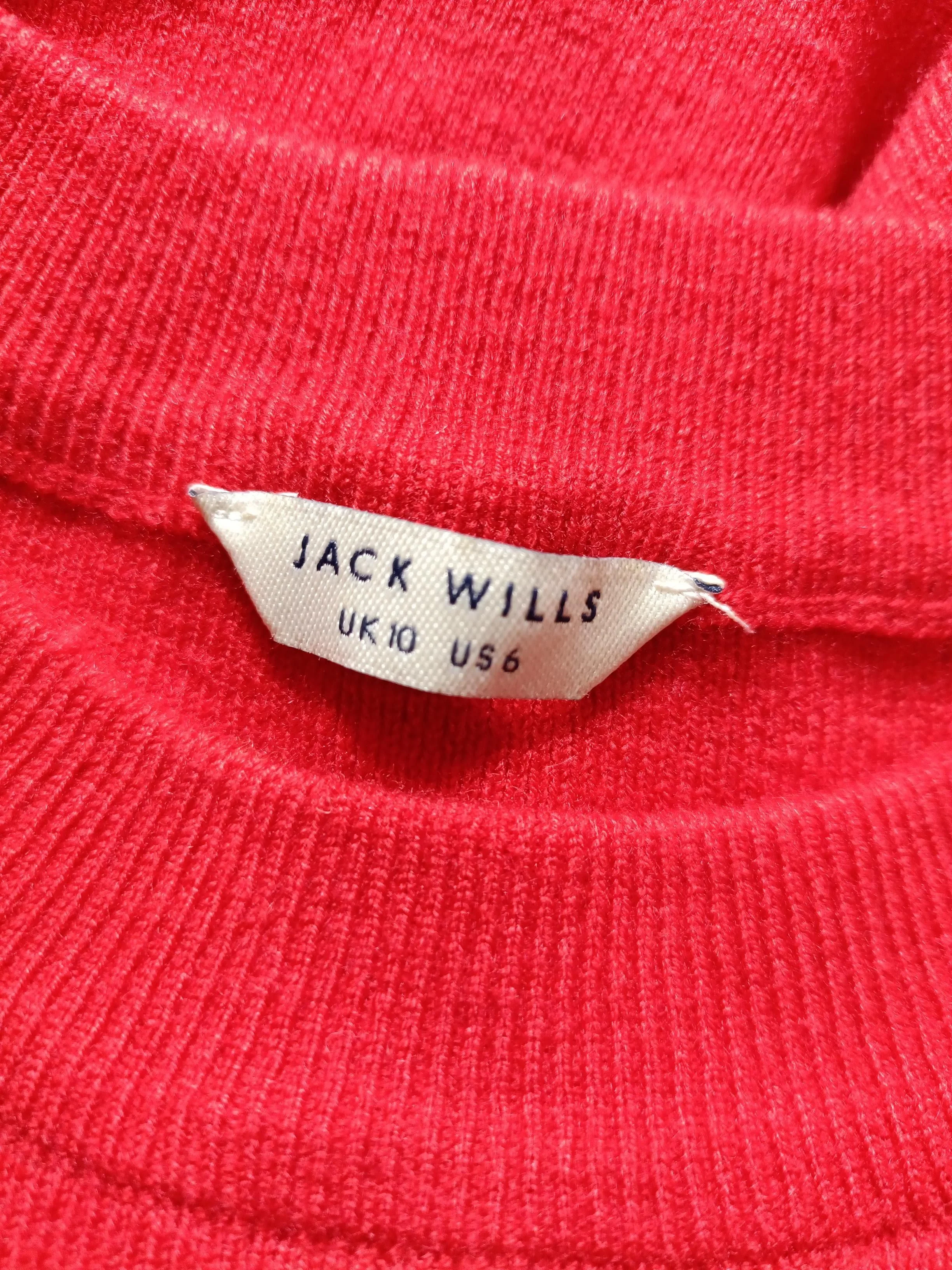 Jack Wills Bodycon Mini Dress UK10 in Red - Image 5