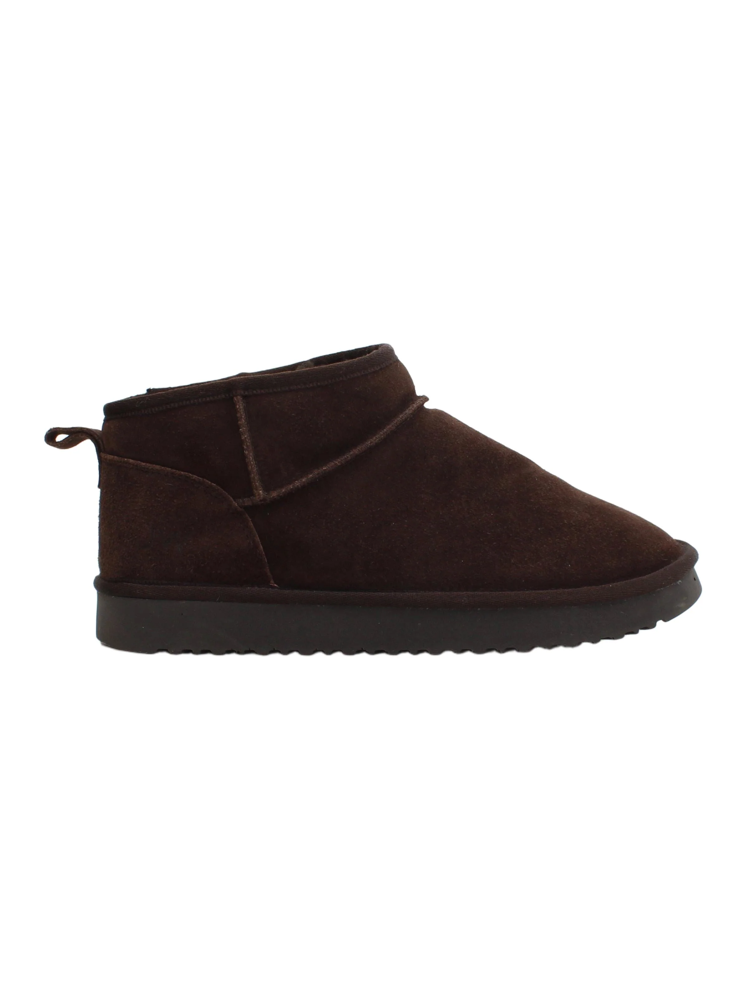 Jack Wills Men's Boots UK 4 Brown Suede with Faux Fur Chelsea