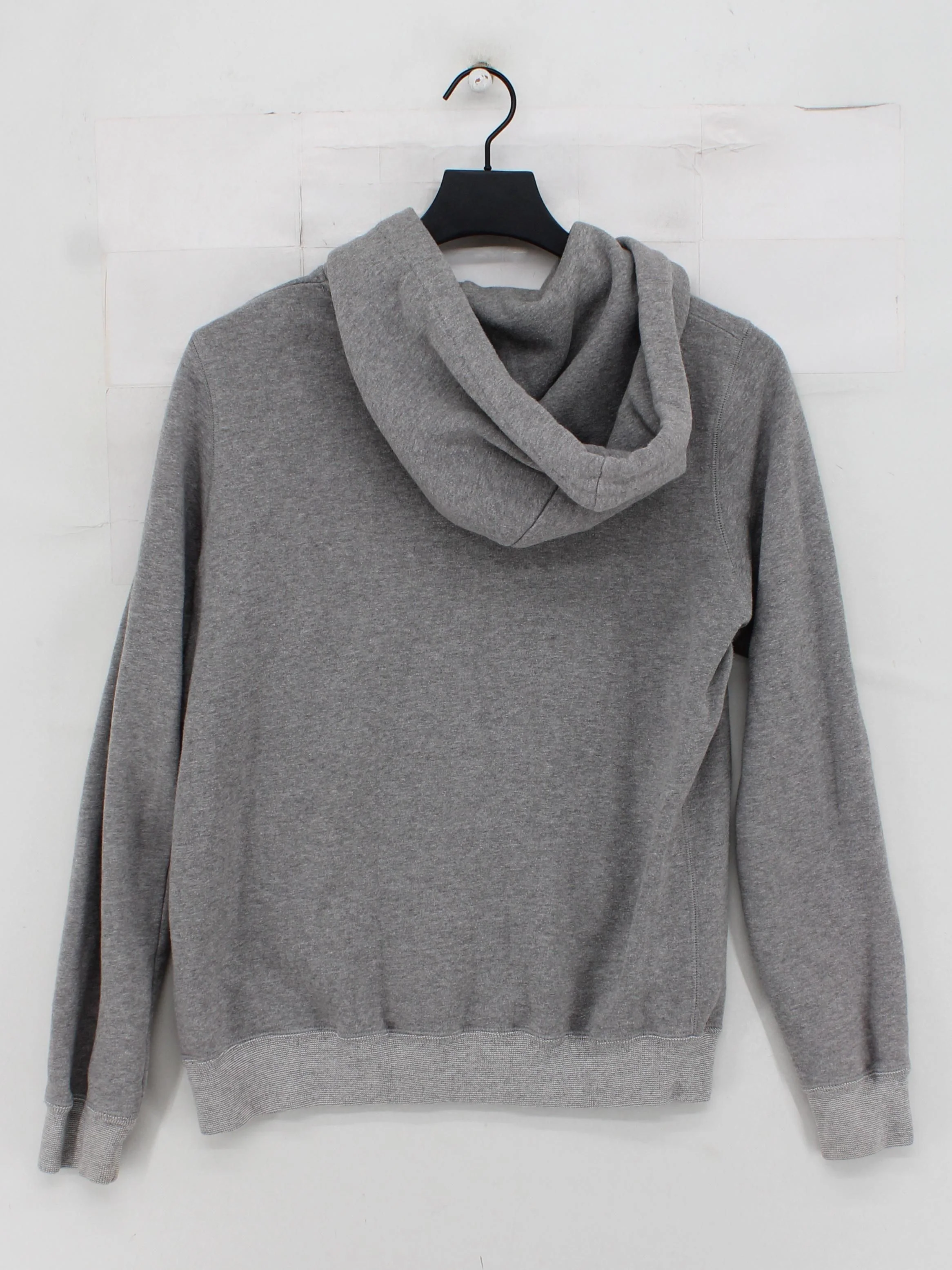 Jack Wills Men's Hoodie L Grey Graphic Cotton with Polyester Pullover - Image 2