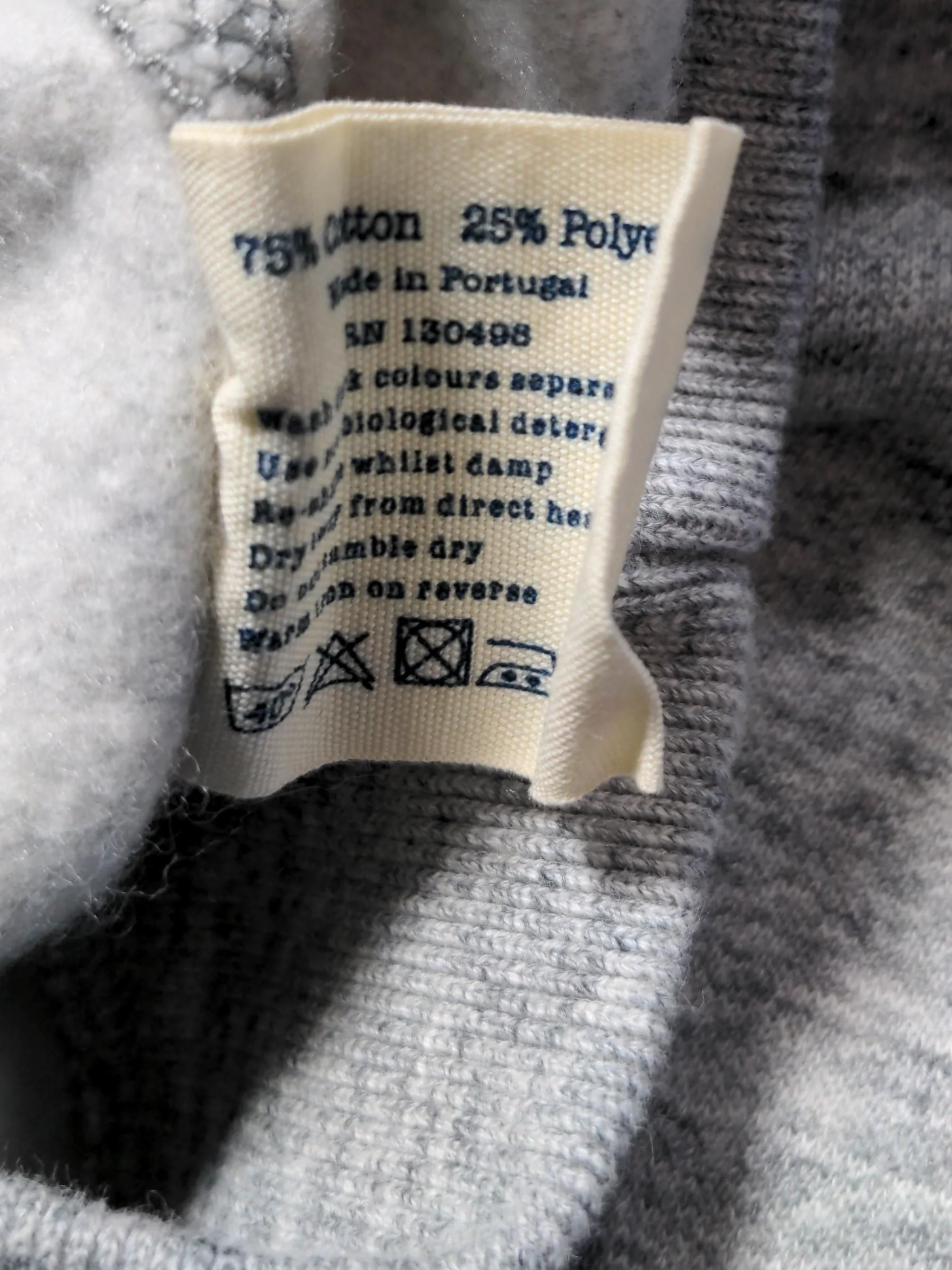 Jack Wills Men's Hoodie L Grey Graphic Cotton with Polyester Pullover - Image 6