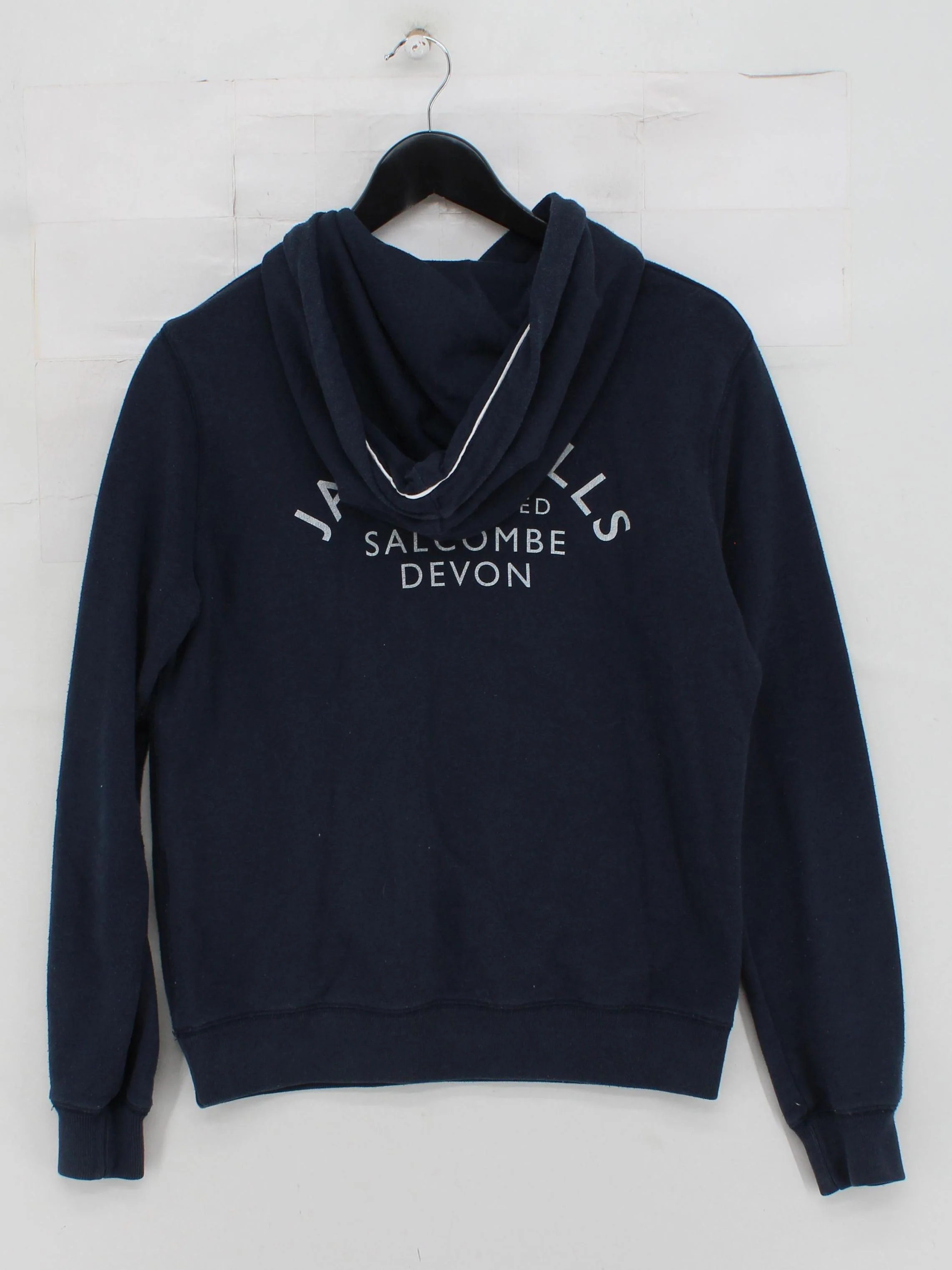 Jack Wills Men's Hoodie M Blue Cotton with Polyester Pullover - Image 2