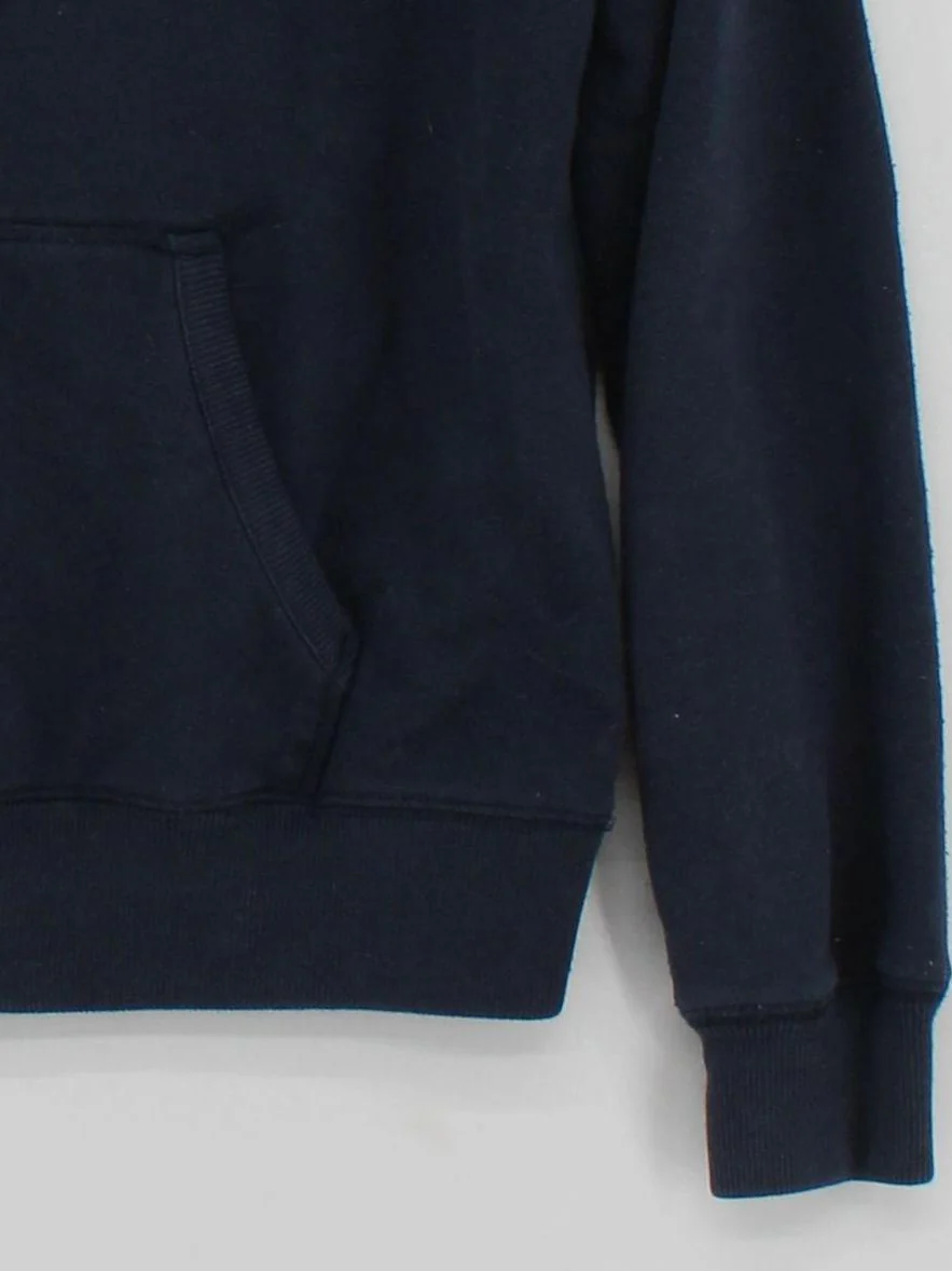 Jack Wills Men's Hoodie M Blue Cotton with Polyester Pullover - Image 4