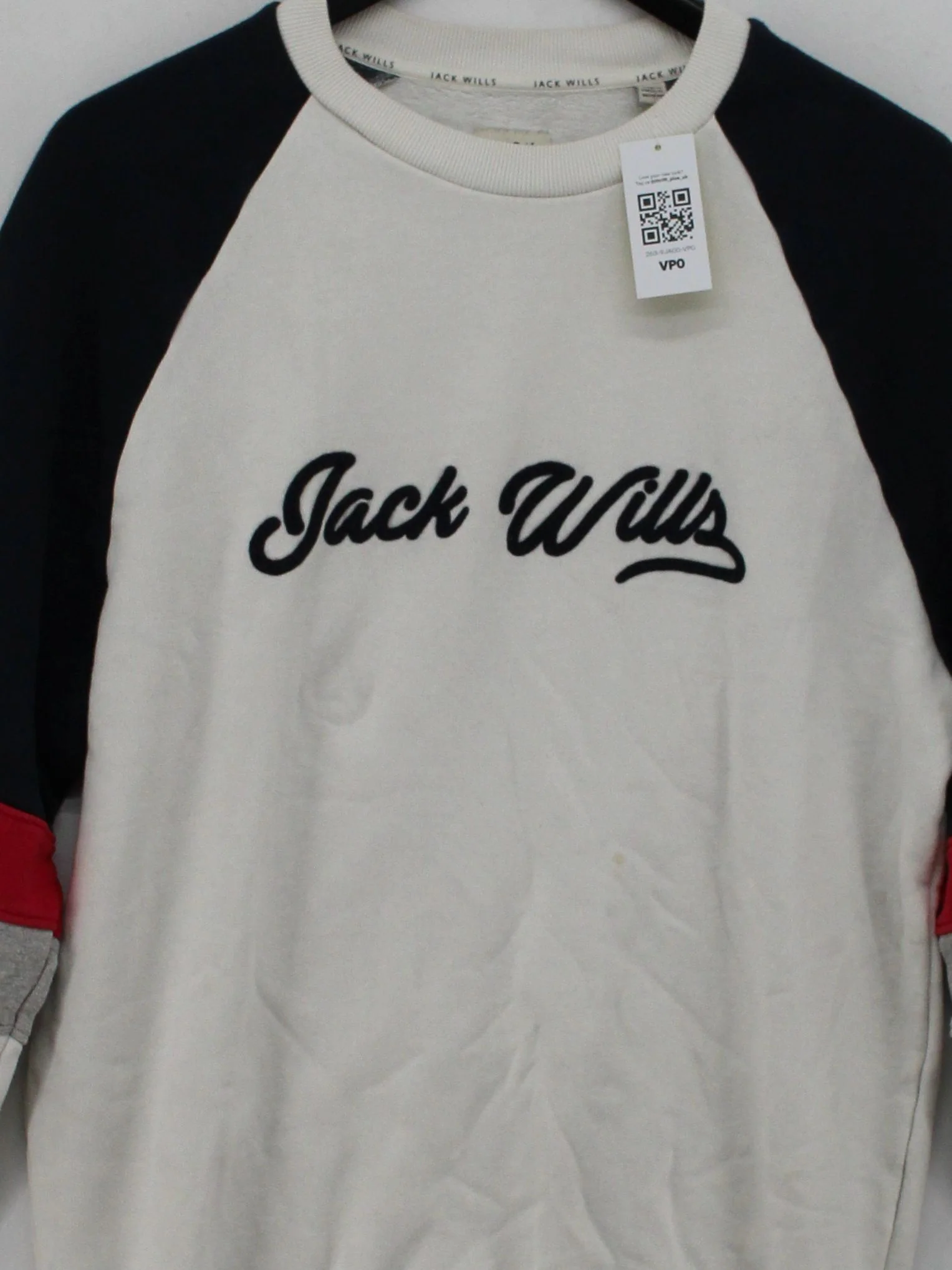 Jack Wills Men's Hoodie M Multi Graphic 100% Cotton Pullover - Image 3