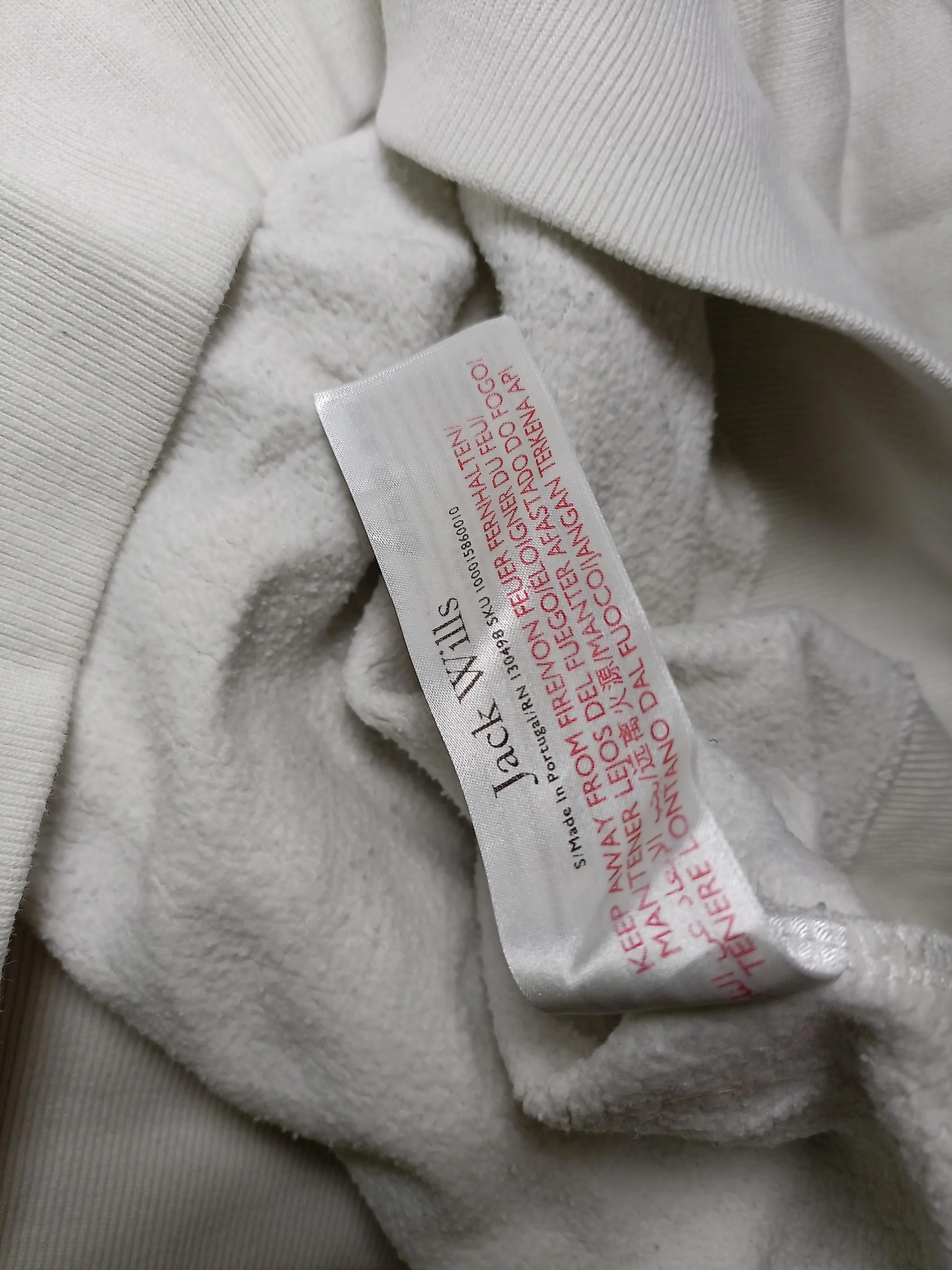 Jack Wills Men's Hoodie M Multi Graphic 100% Cotton Pullover - Image 7