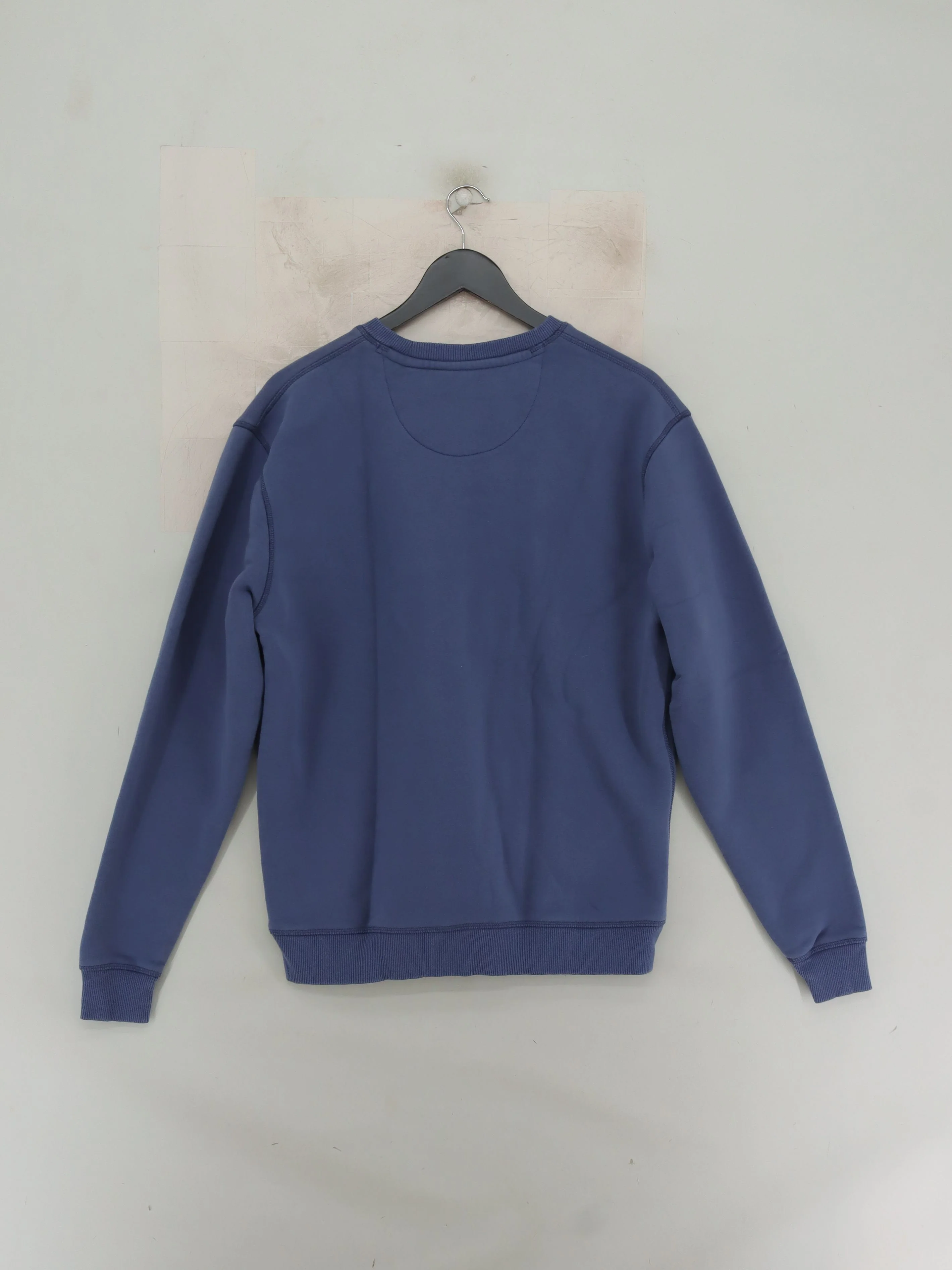 Jack Wills Men's Hoodie S Blue Cotton with Polyester Pullover - Image 2