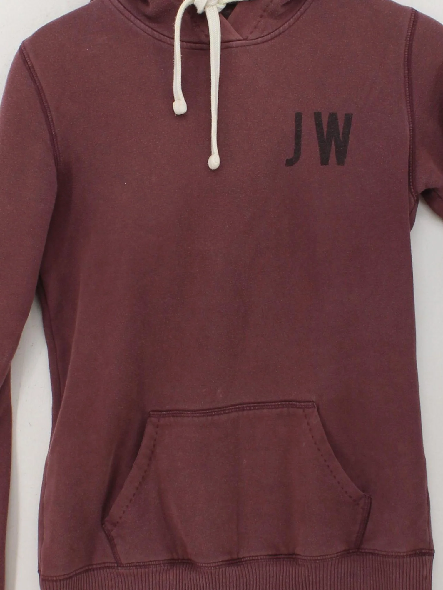Jack Wills Men's Hoodie S Brown Graphic Cotton with Polyester Pullover - Image 3