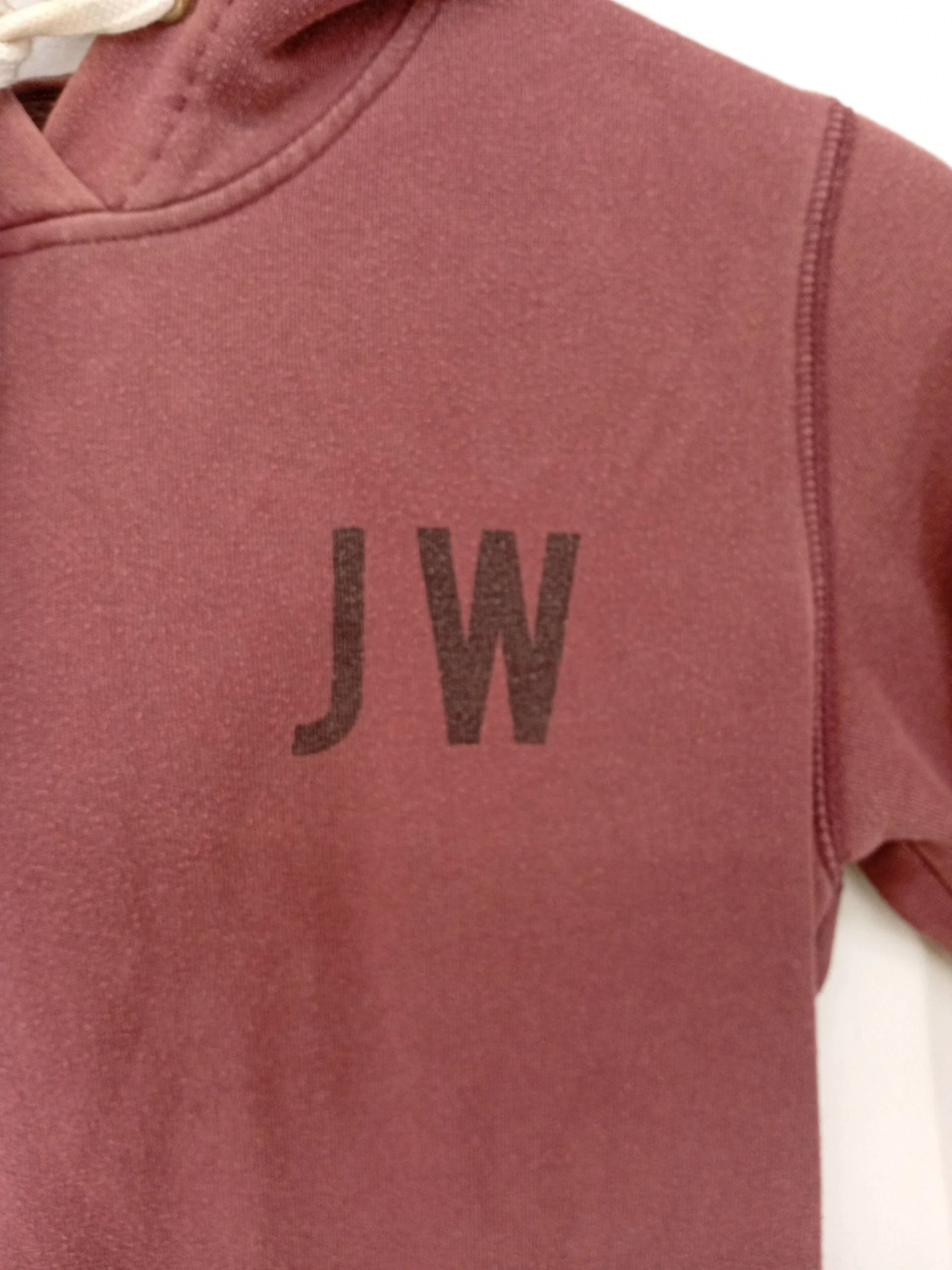 Jack Wills Men's Hoodie S Brown Graphic Cotton with Polyester Pullover - Image 5