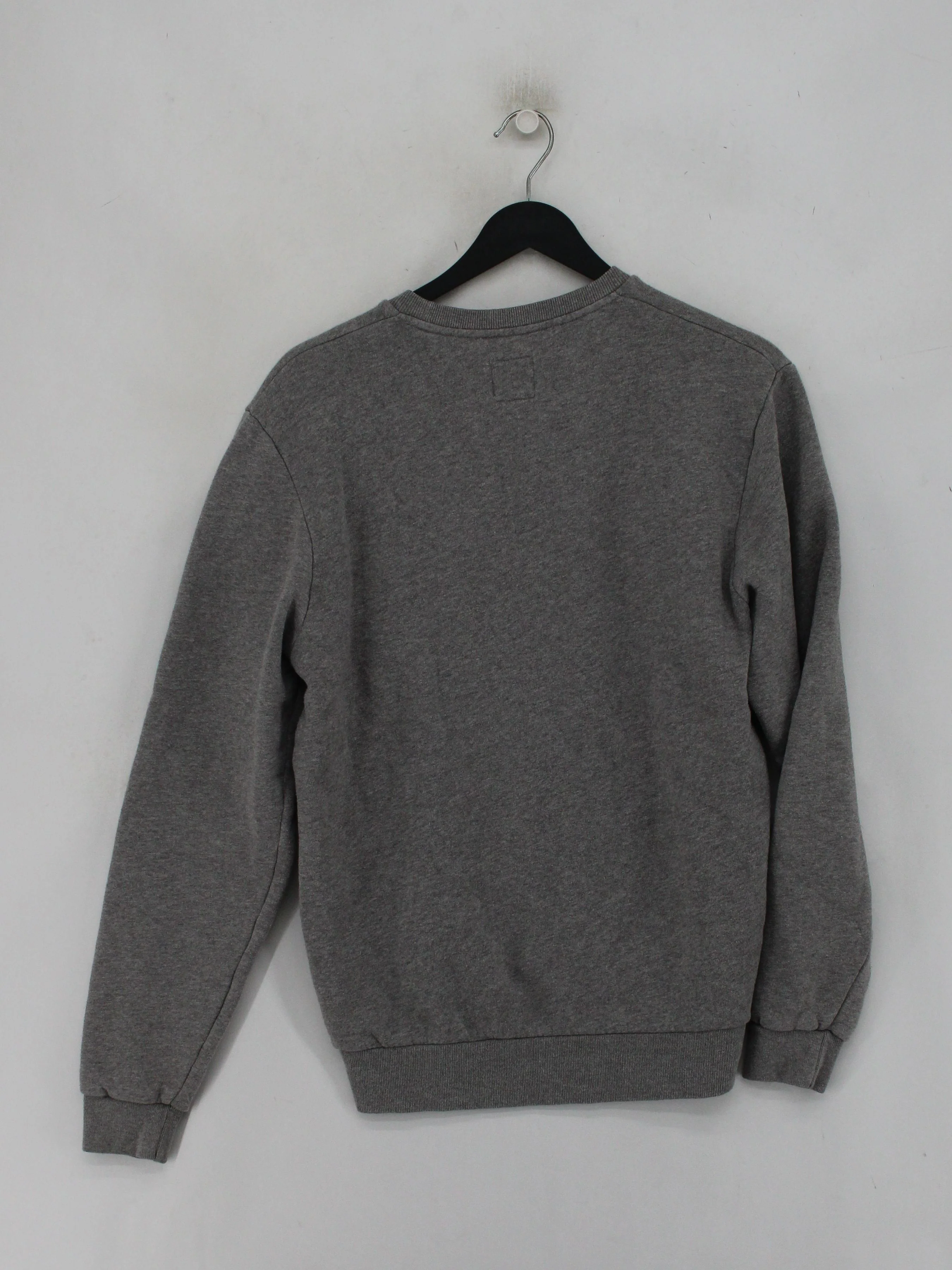 Jack Wills Men's Hoodie S Grey Graphic Cotton with Polyester Pullover - Image 2