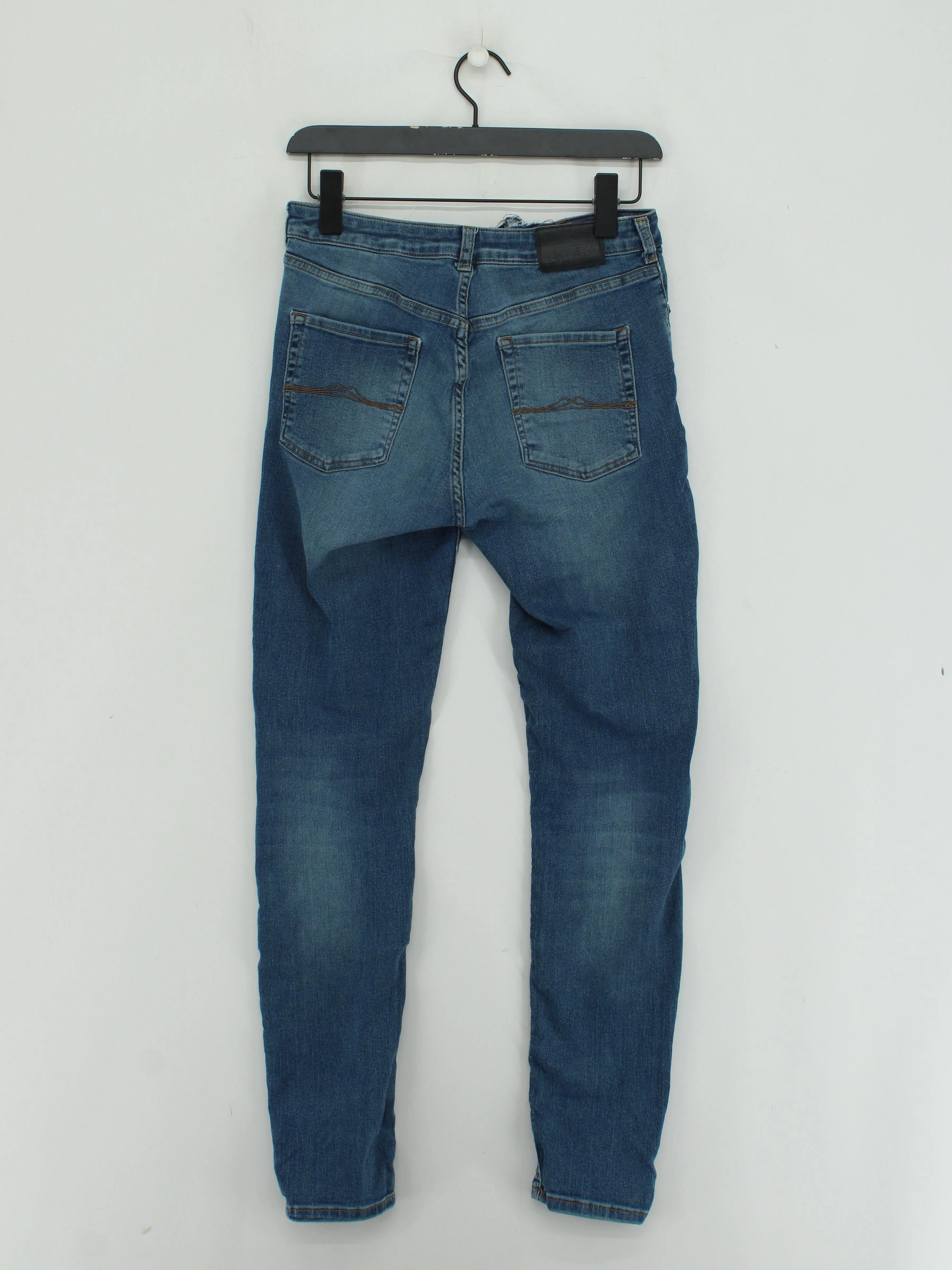 Jack Wills Men's Jeans W 29 in Blue Cotton with Polyester, Elastane Skinny - Image 2