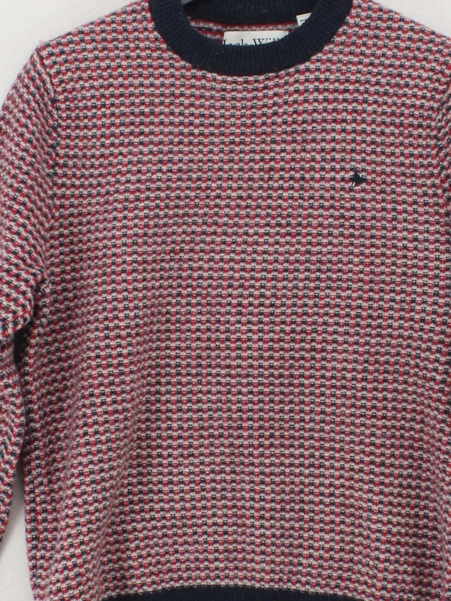 Jack Wills Men's Jumper M Multi Wool with Polyamide Round Neck Pullover - Image 3