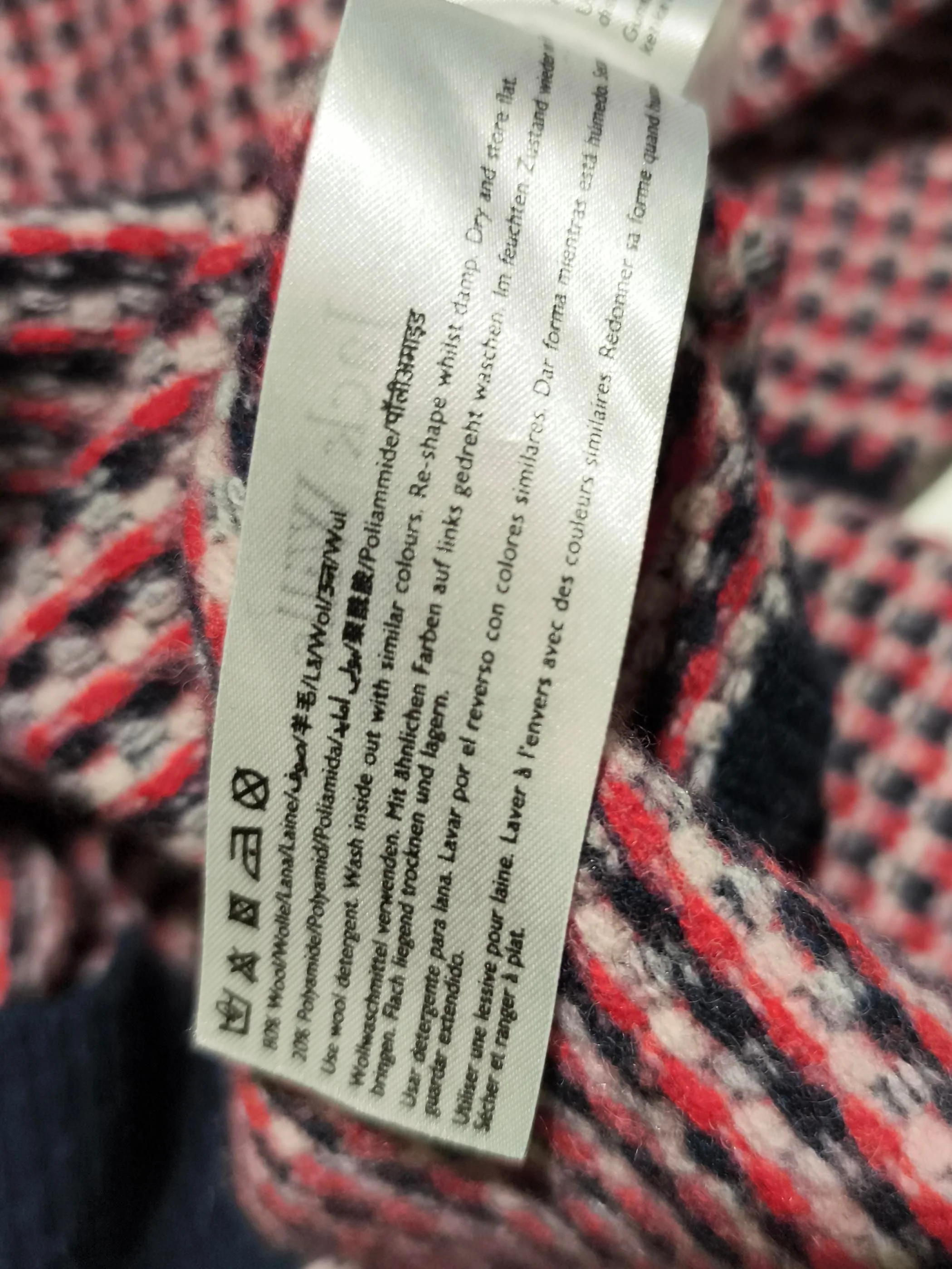 Jack Wills Men's Jumper M Multi Wool with Polyamide Round Neck Pullover - Image 7