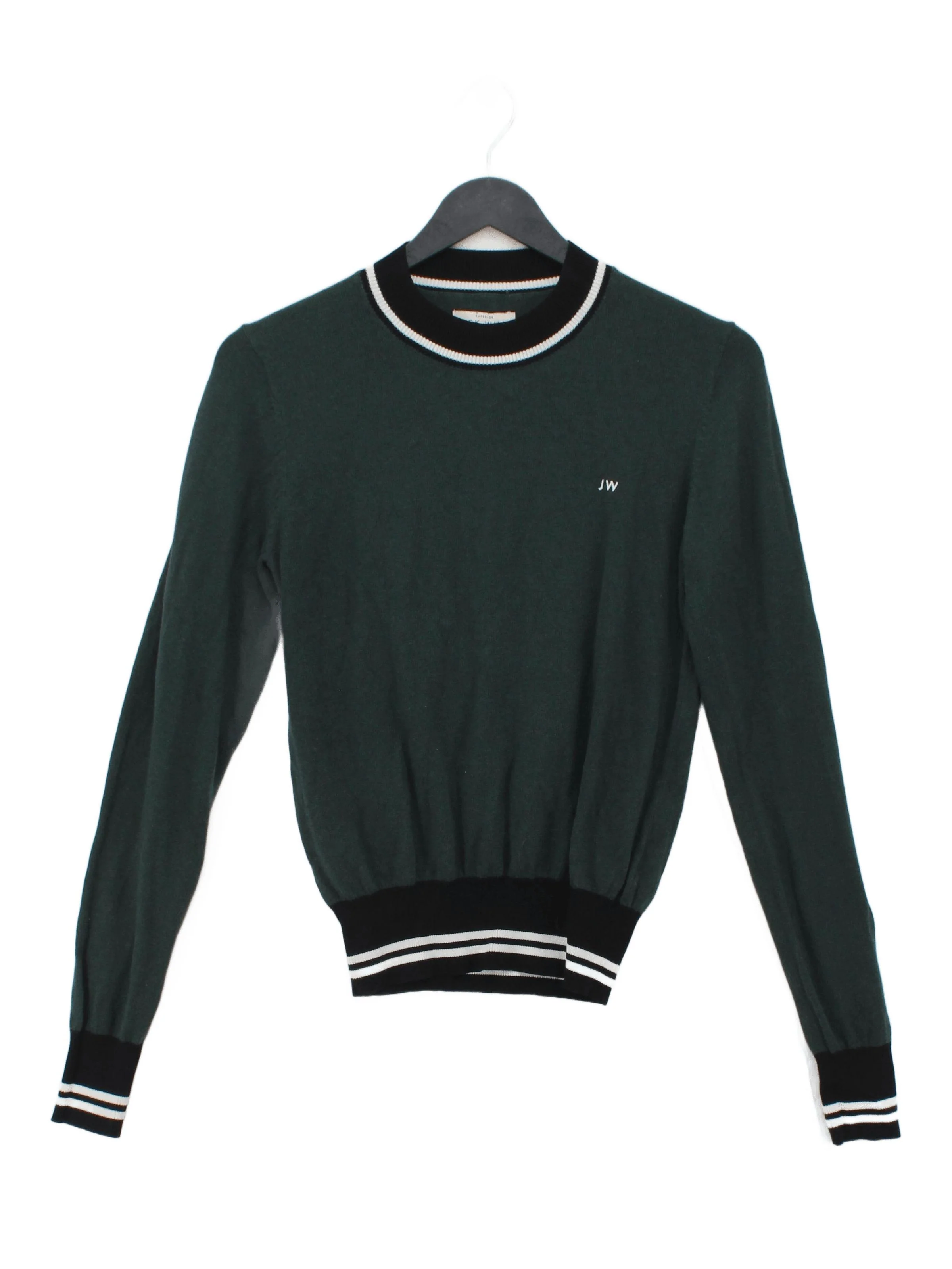 Jack Wills Men's Jumper S Green Polyester