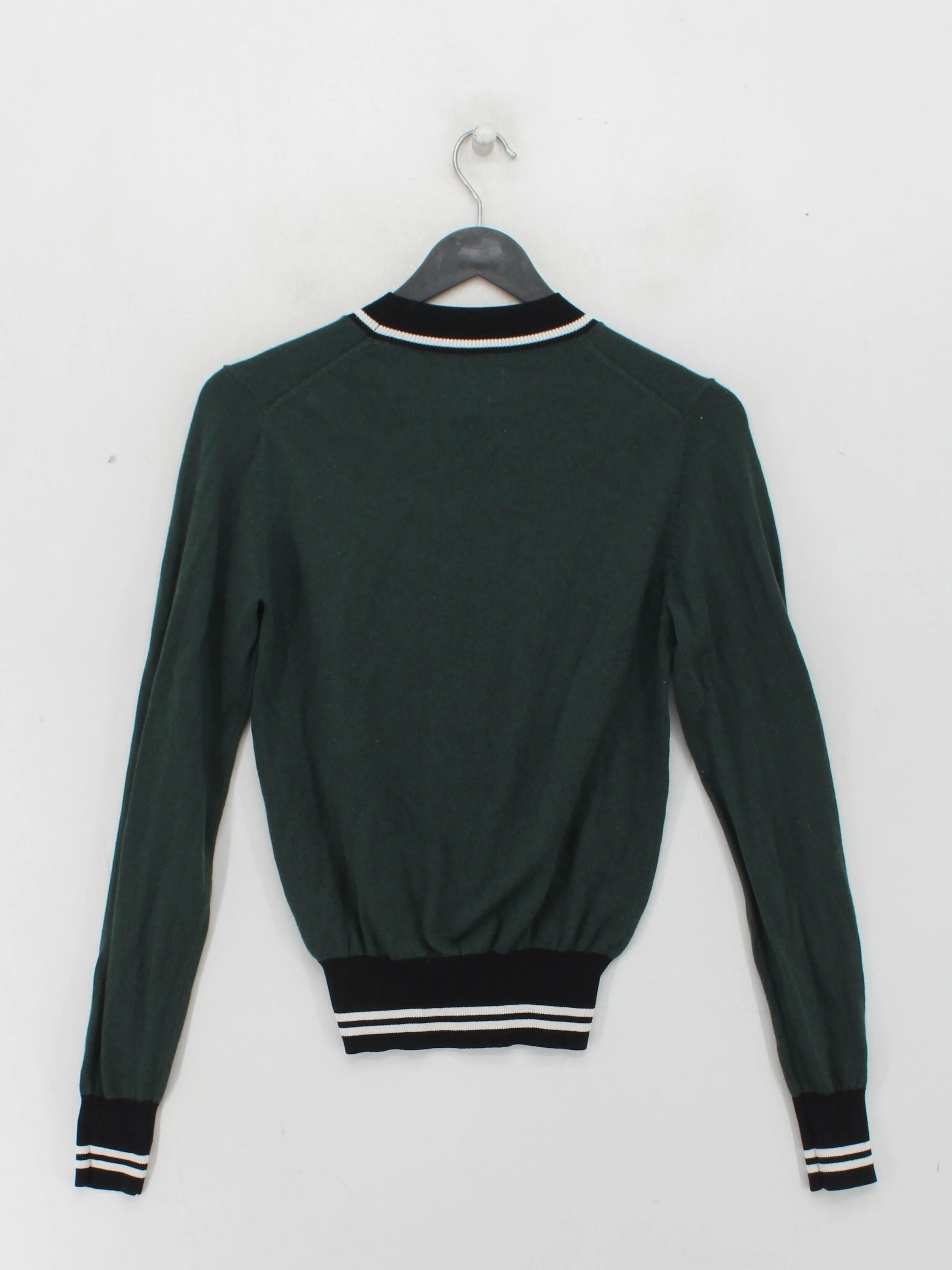 Jack Wills Men's Jumper S Green Polyester - Image 2