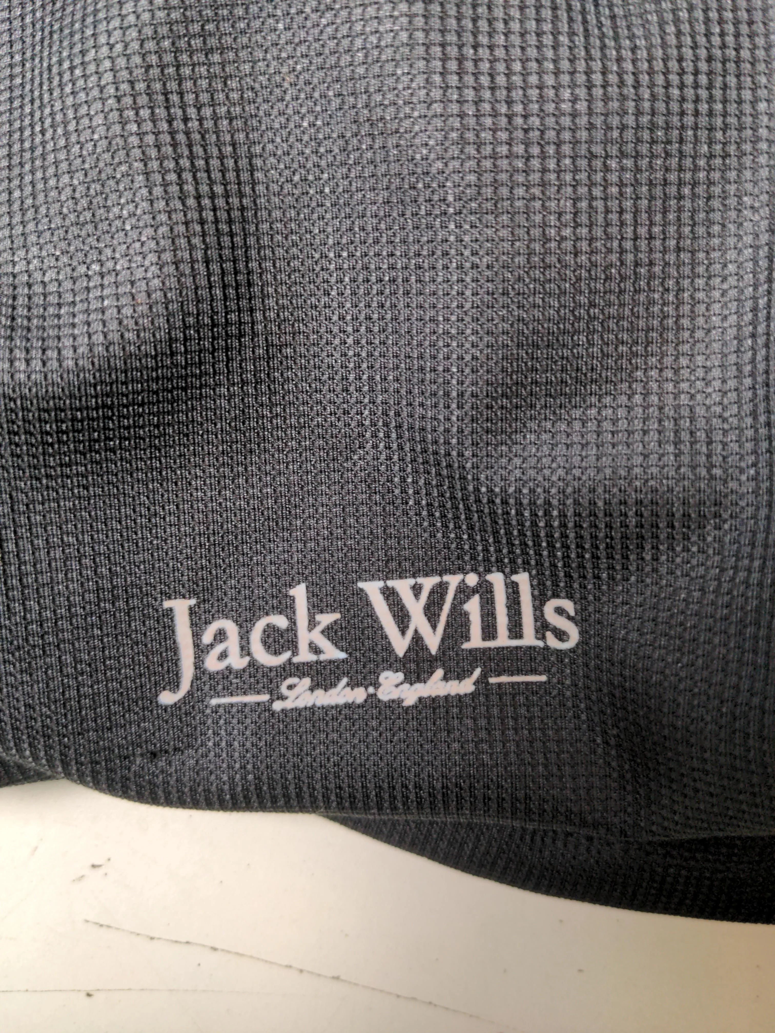 Jack Wills Men's Polo XXL Black Polyester with Spandex Basic - Image 5