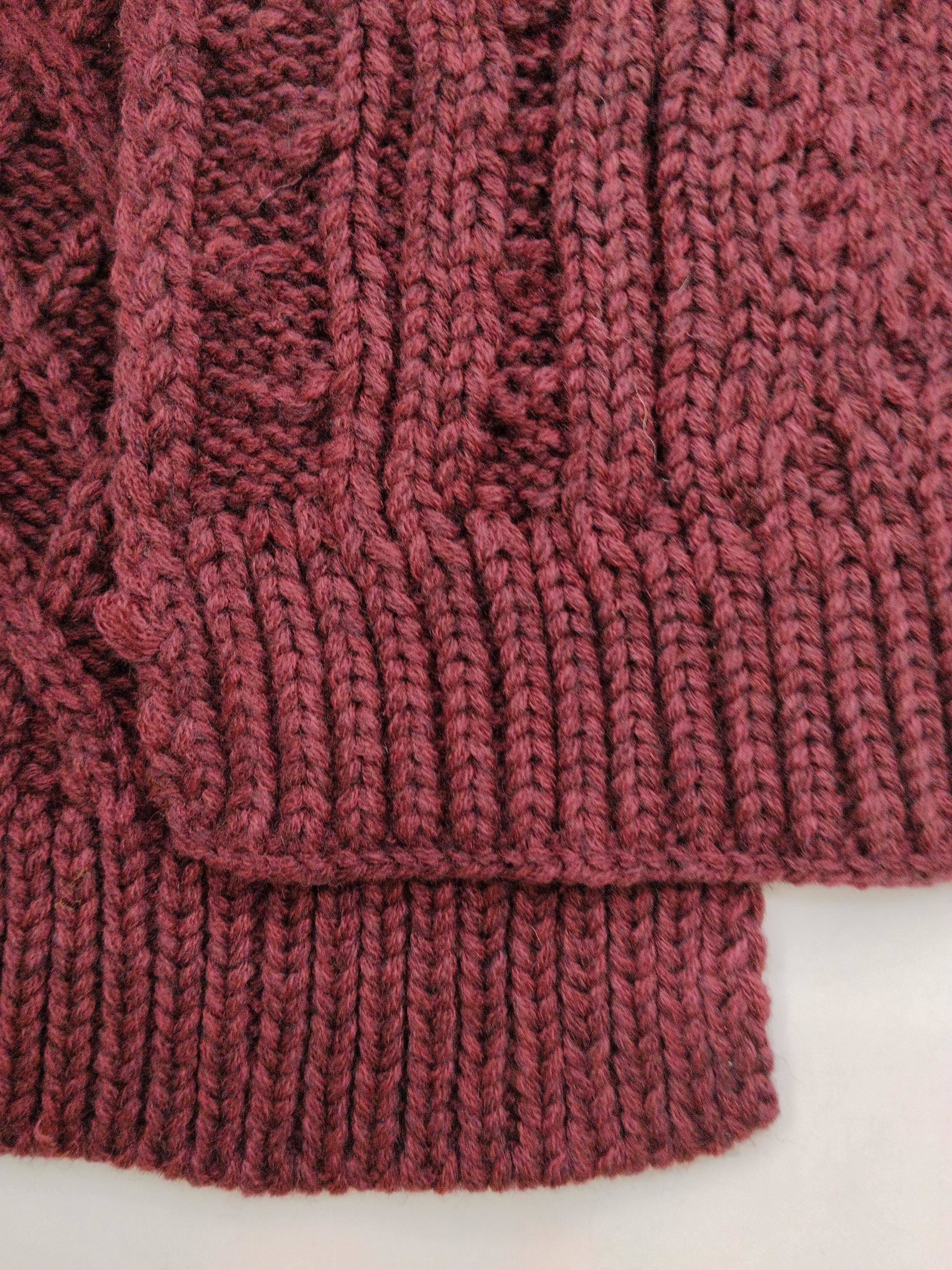 Jack Wills Men's Scarf Red Acrylic with Wool Scarf - Image 4