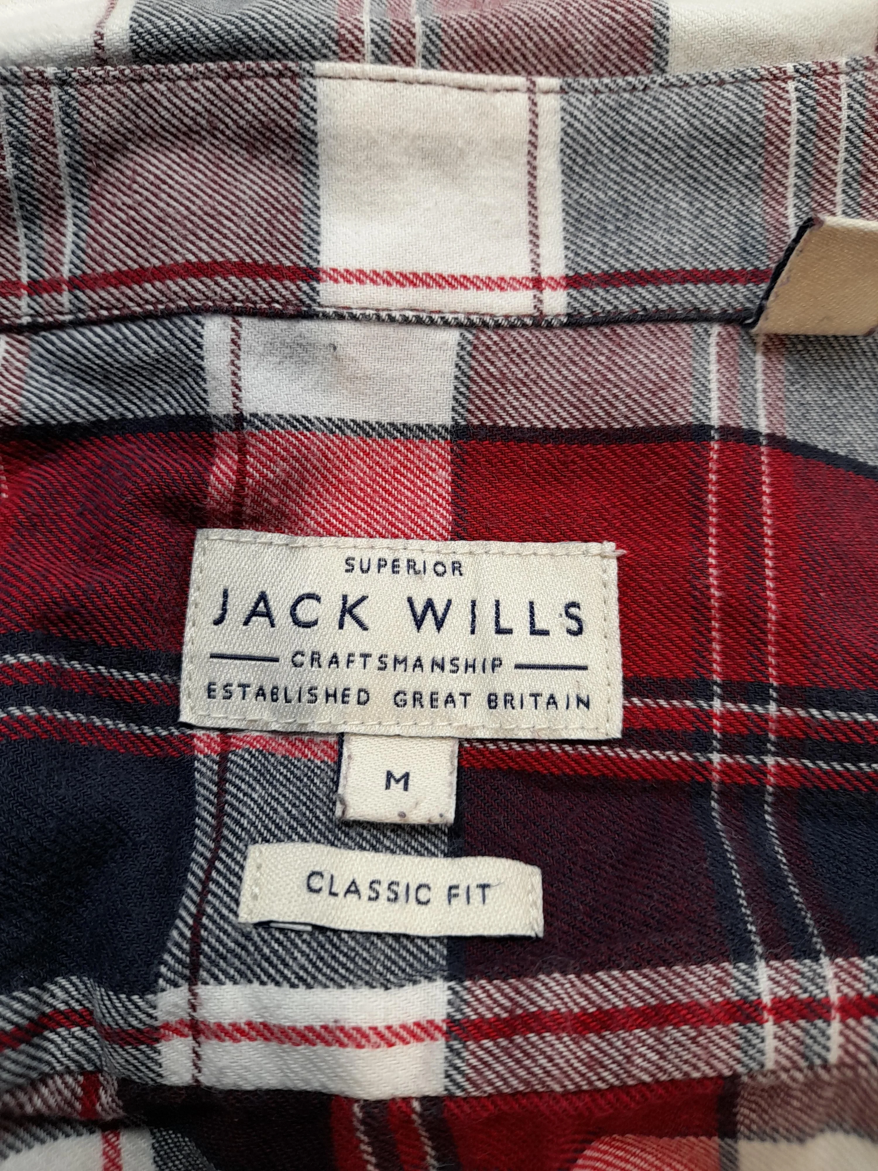 Jack Wills Men's Shirt M Multi Checkered 100% Cotton Basic - Image 5