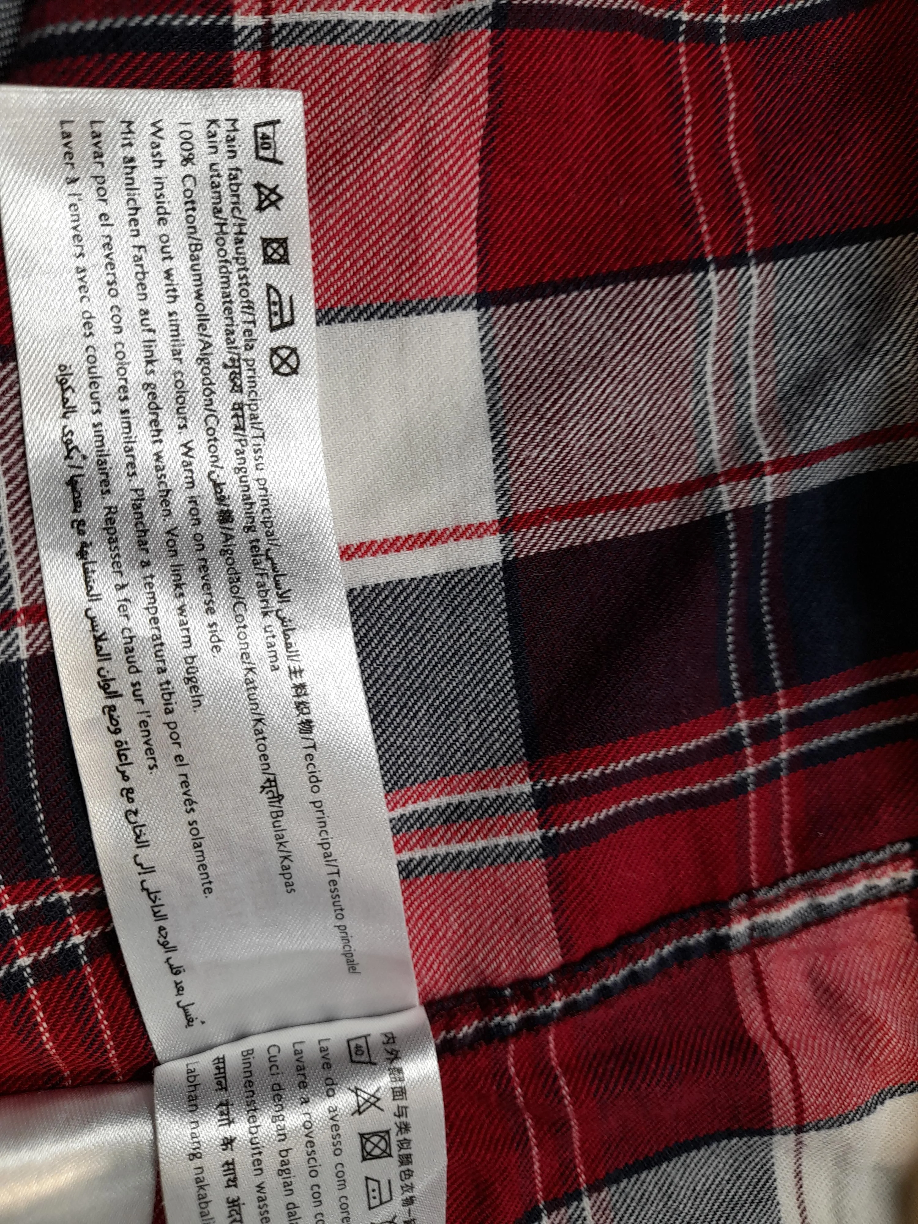 Jack Wills Men's Shirt M Multi Checkered 100% Cotton Basic - Image 6