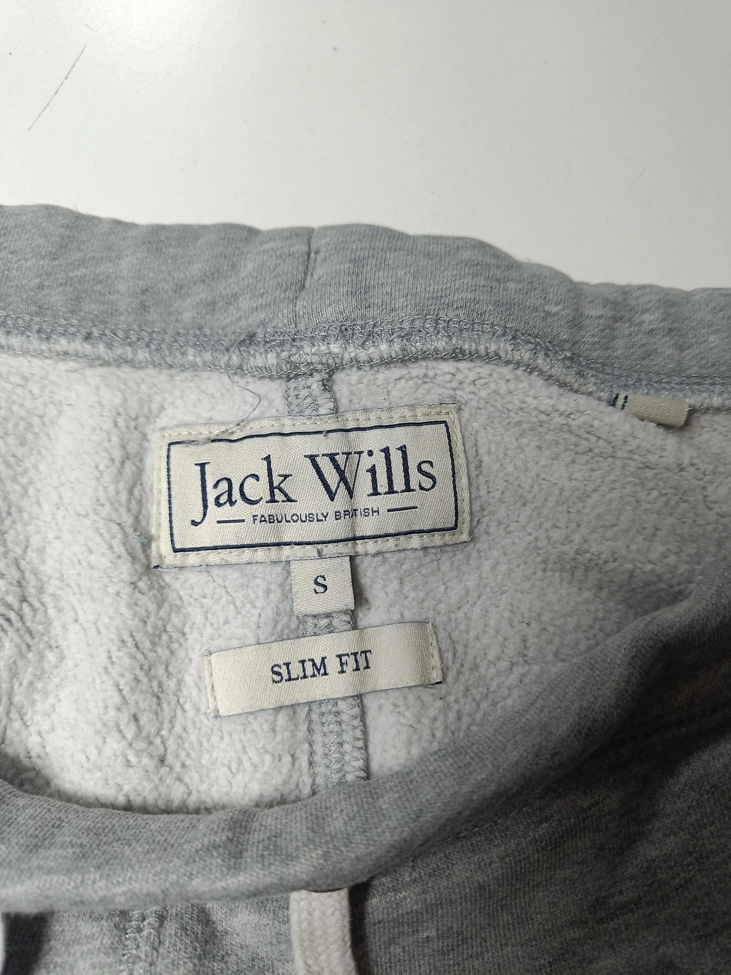 Jack Wills Men's Sports Bottoms S Grey 100% Other Sweatpants - Image 5