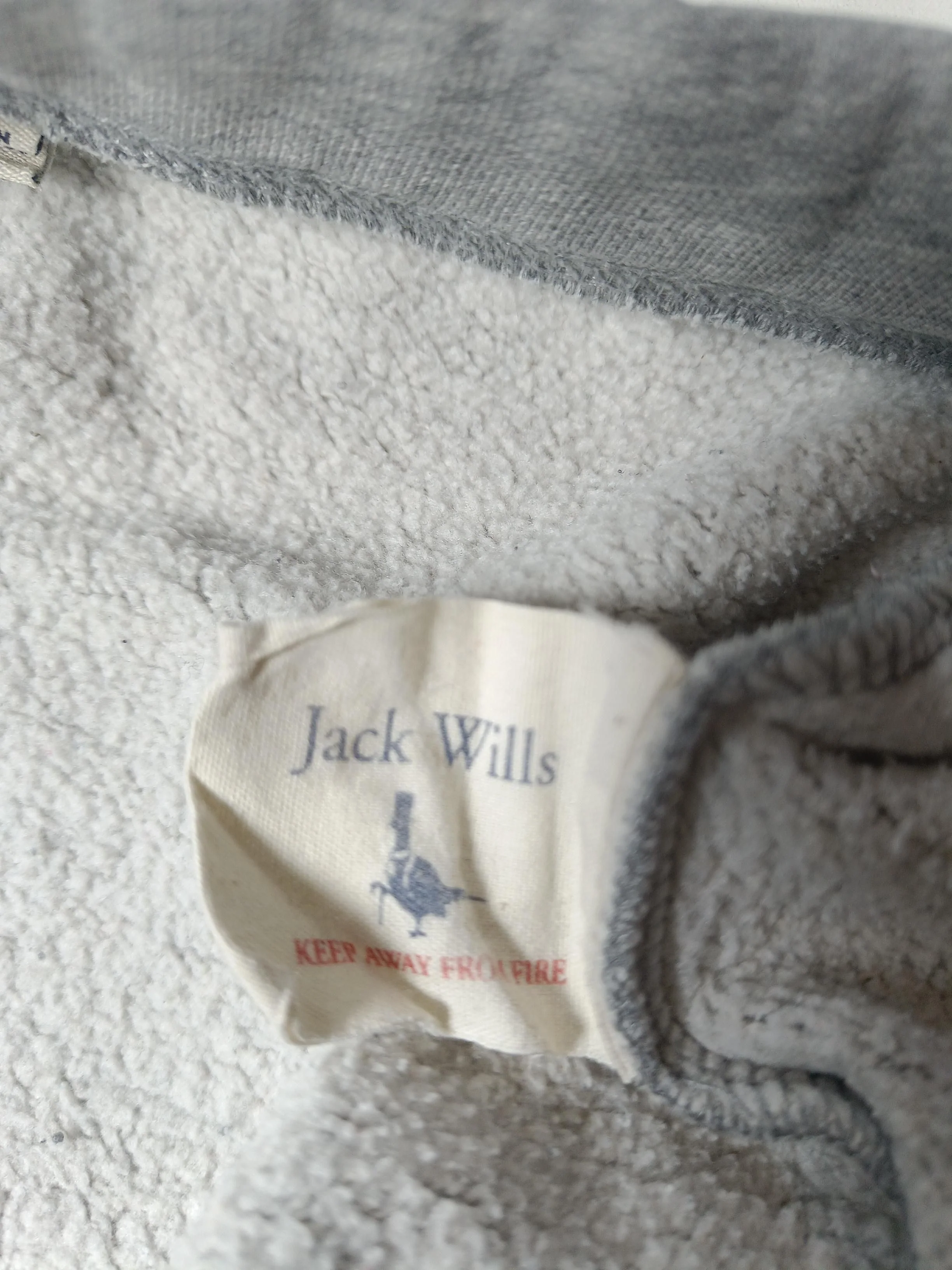 Jack Wills Men's Sports Bottoms S Grey 100% Other Sweatpants - Image 6