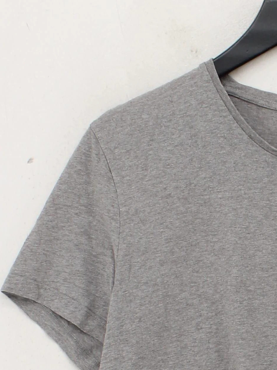 Jack Wills Men's T-Shirt M Grey 100% Cotton Basic - Image 4