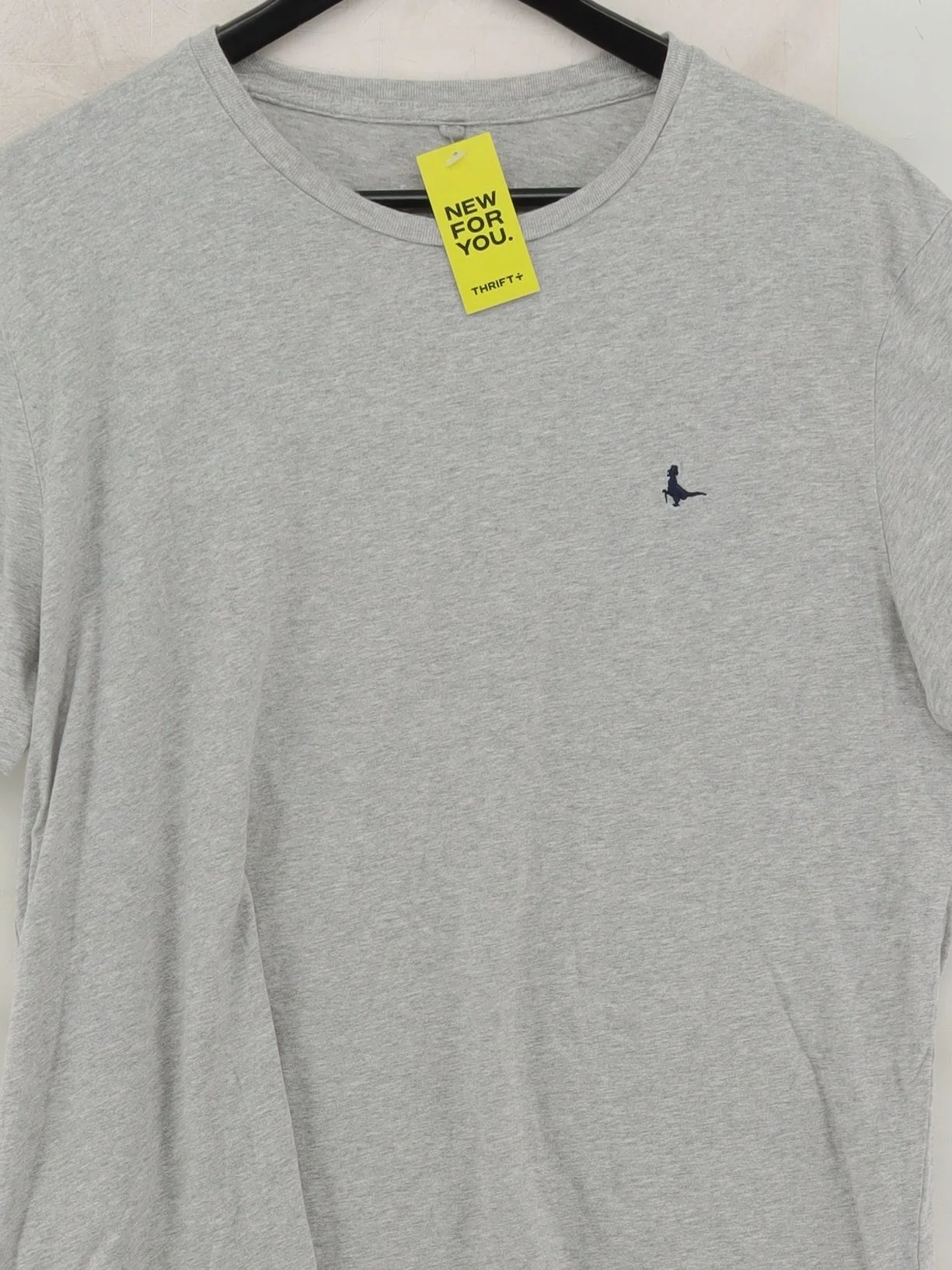 Jack Wills Men's T-Shirt M Grey 100% Cotton Basic - Image 3