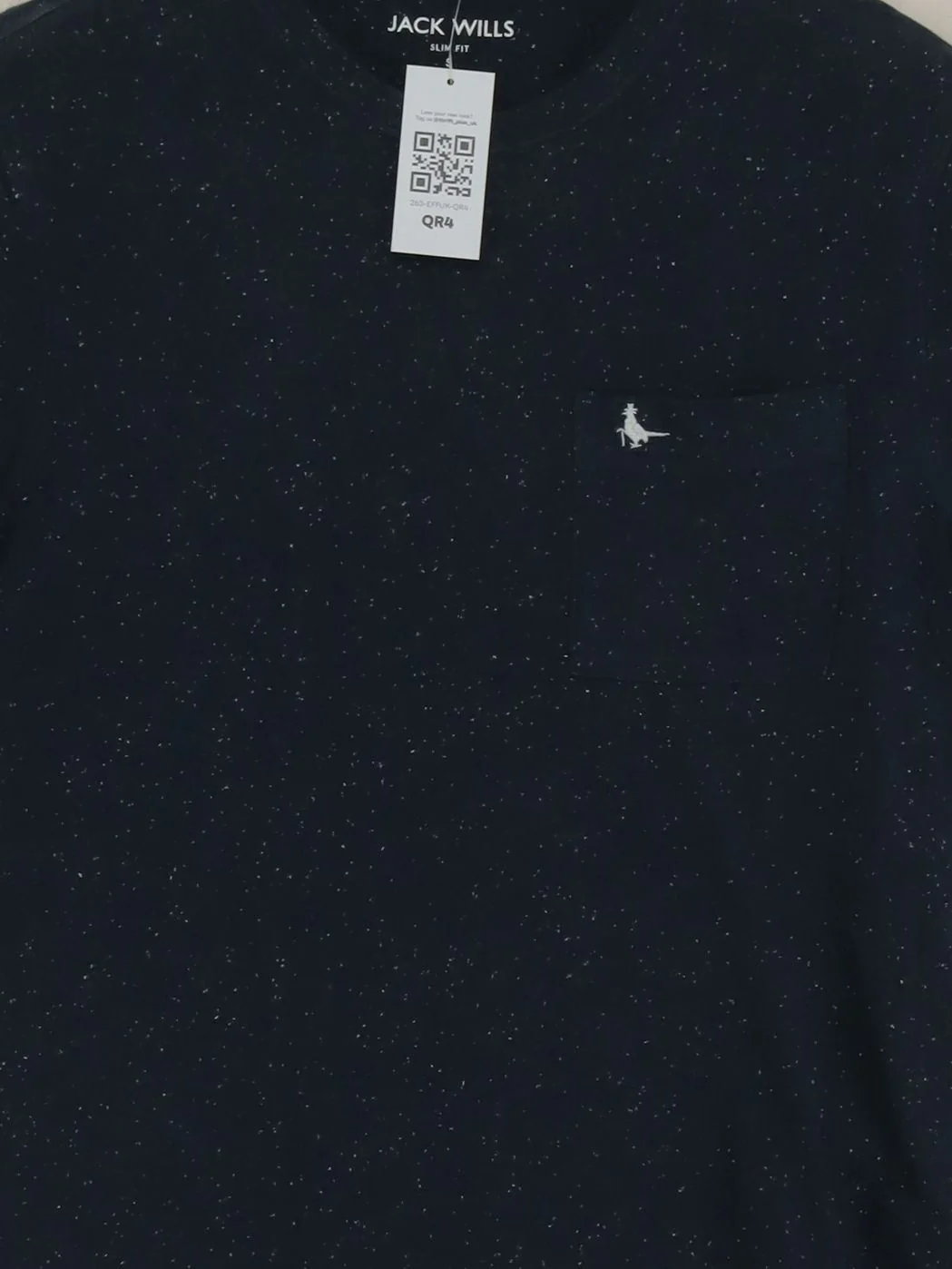 Jack Wills Men's T-Shirt S Blue Cotton with Polyester Basic - Image 3