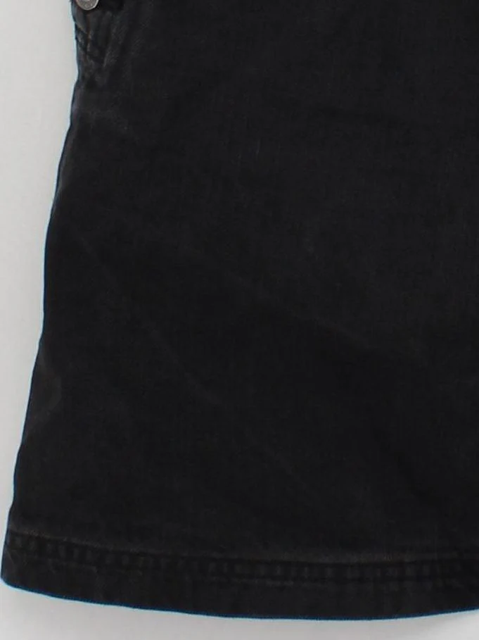 Jack Wills Pinafore/Dungaree Mini Dress UK10 in Black - Image 4
