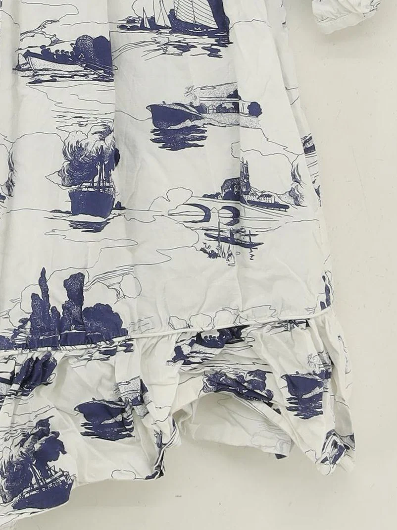 Jack Wills Shirt Mini Dress UK8 in White - Image 4