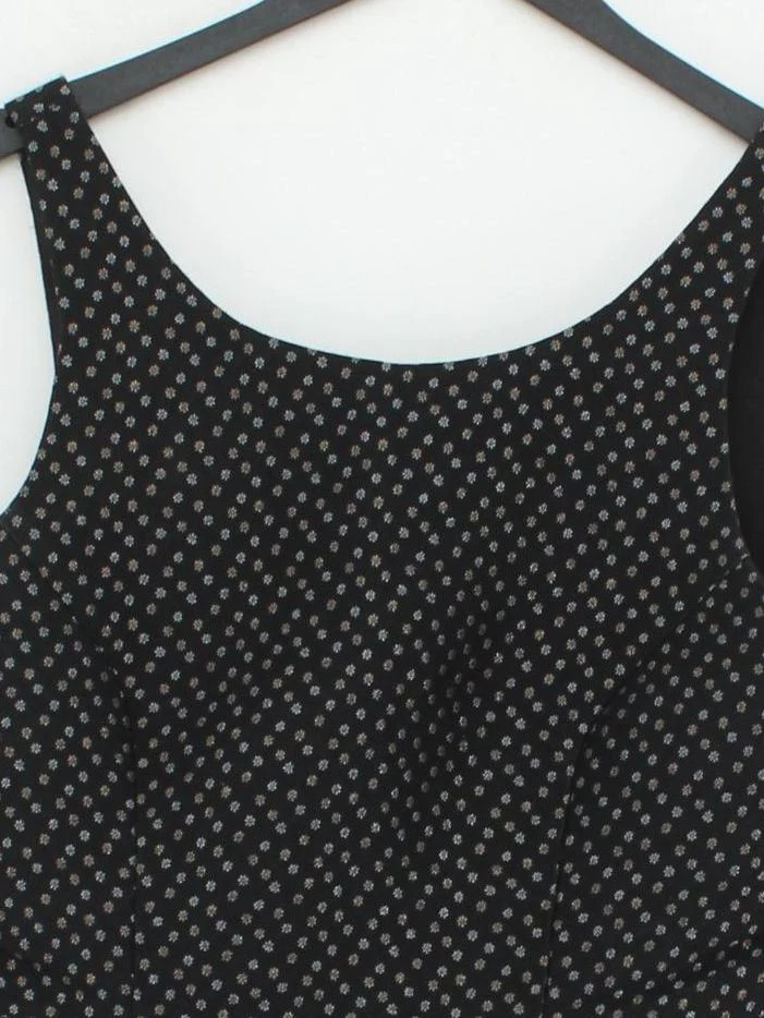 Jack Wills Skater Mini Dress UK10 in Black - Image 3