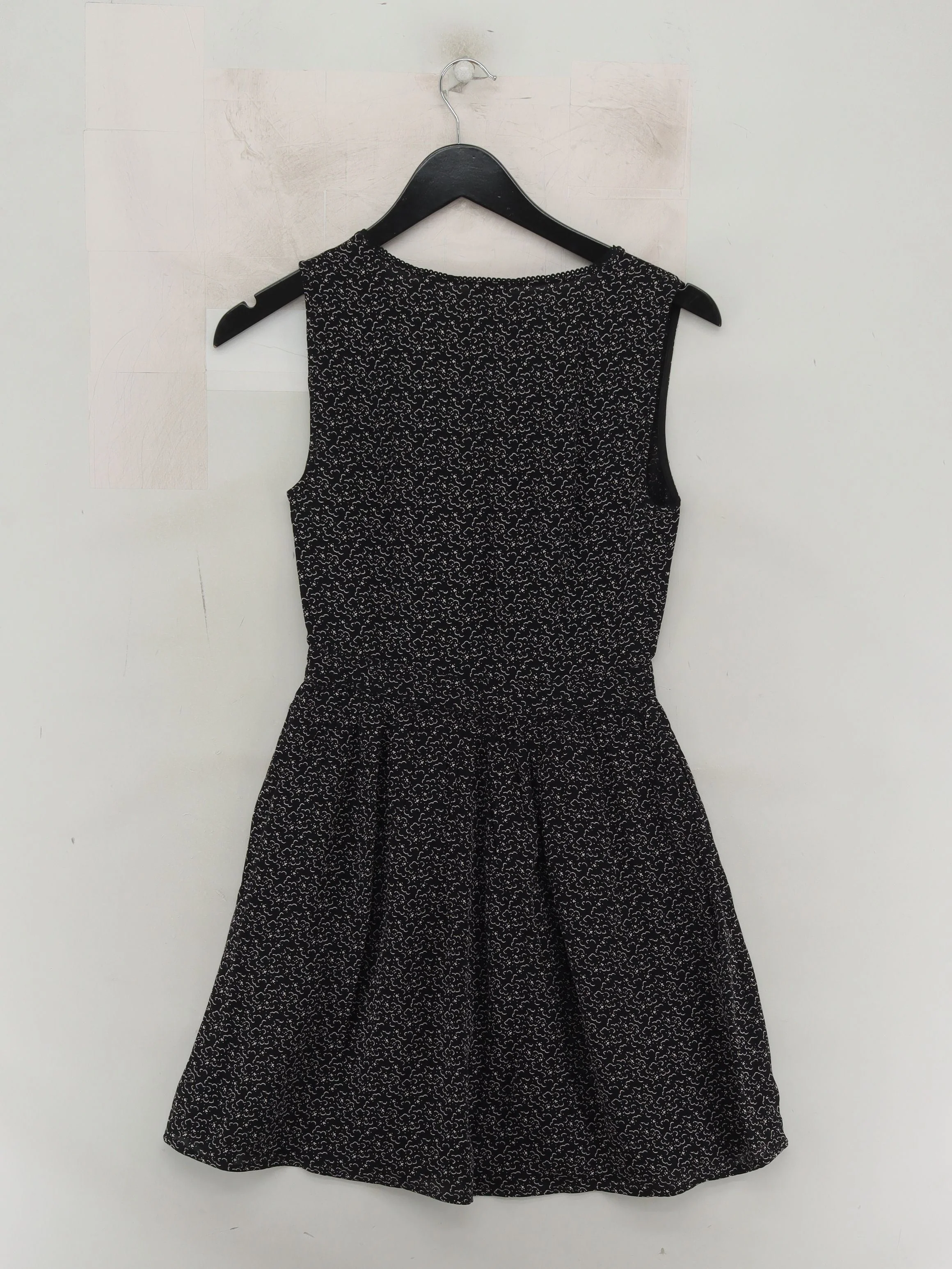 Jack Wills Skater Mini Dress UK6 in Black - Image 2