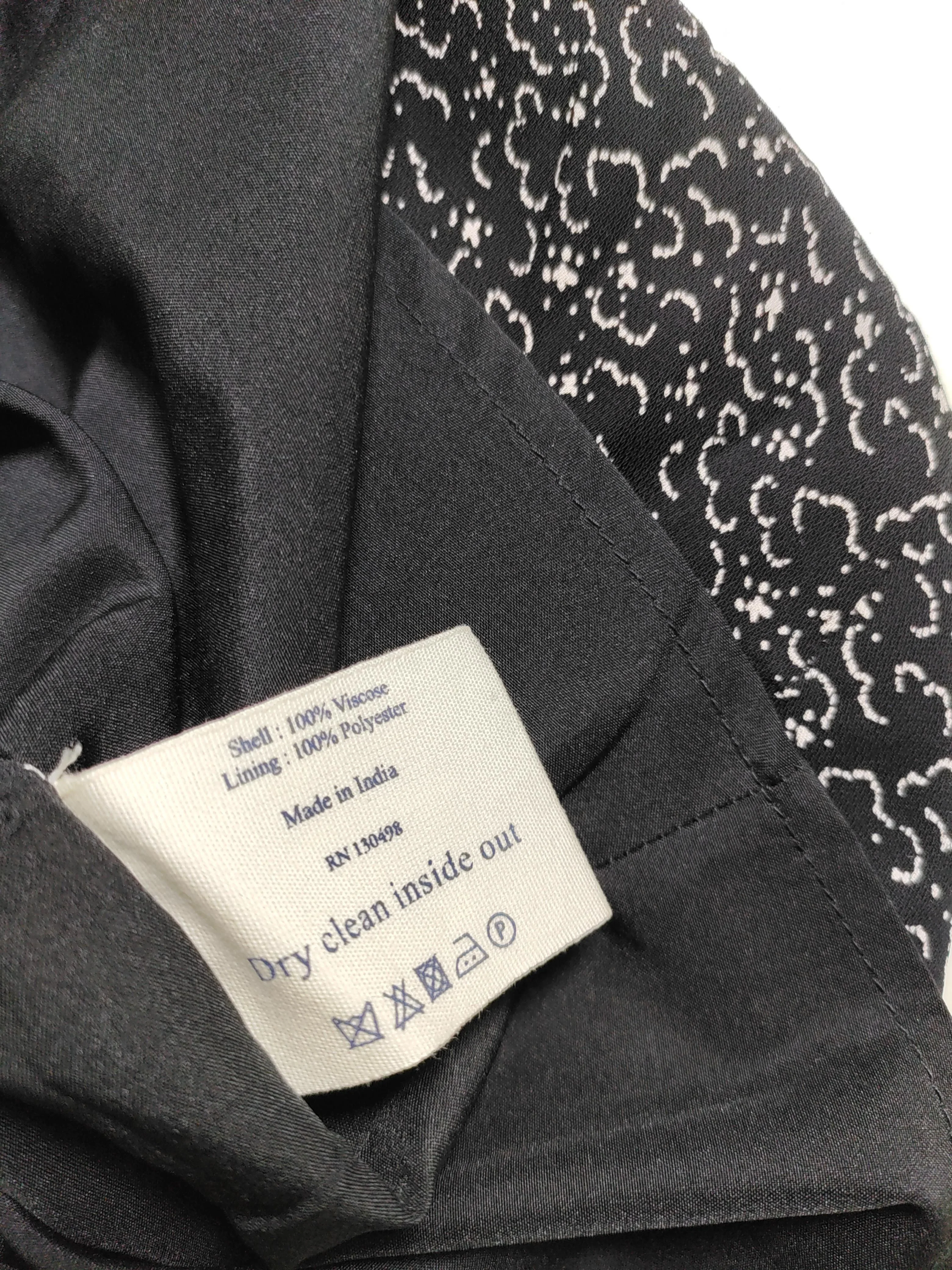 Jack Wills Skater Mini Dress UK6 in Black - Image 6