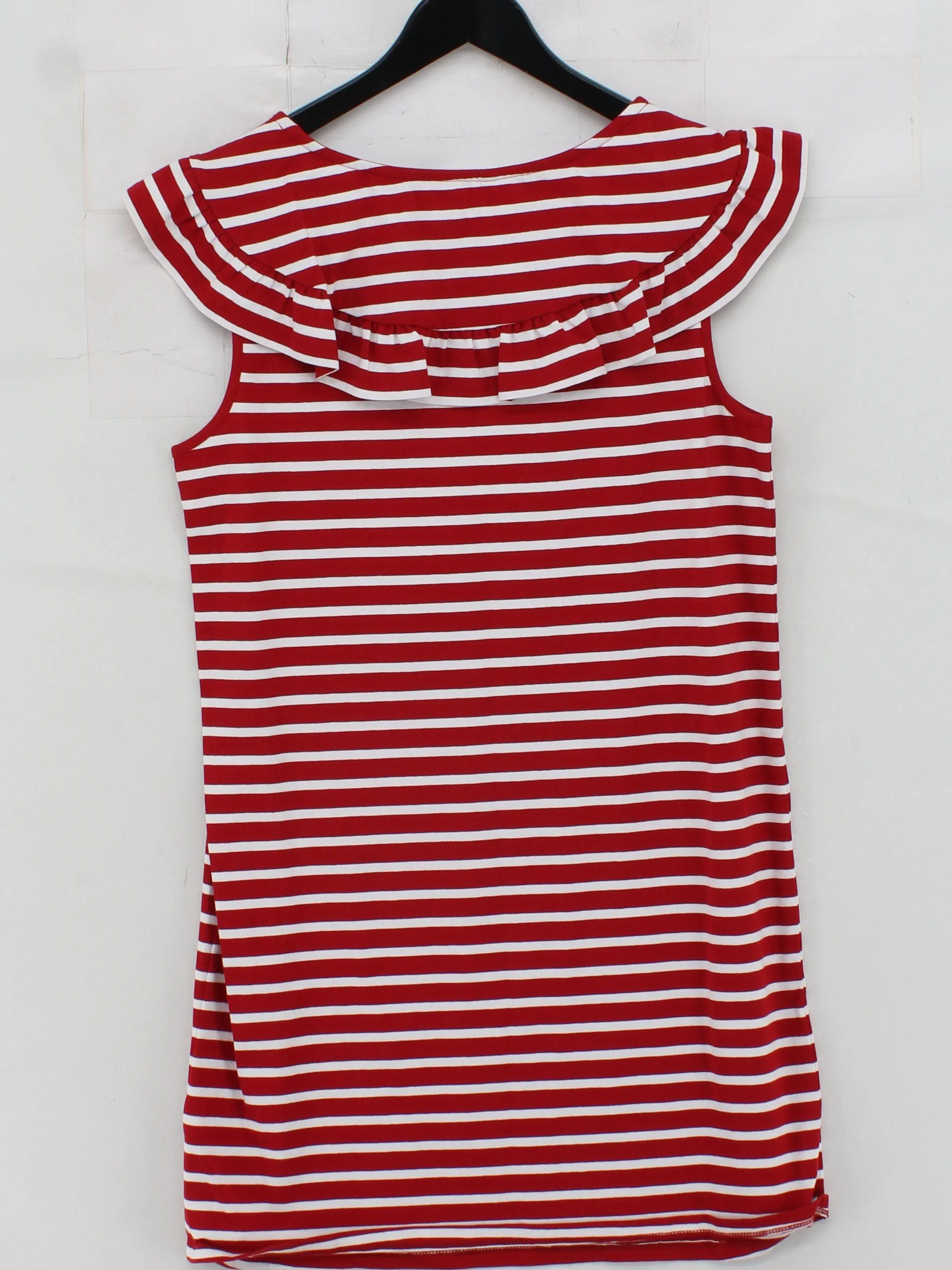 Jack Wills T-Shirt Mini Dress UK10 in Red - Image 2