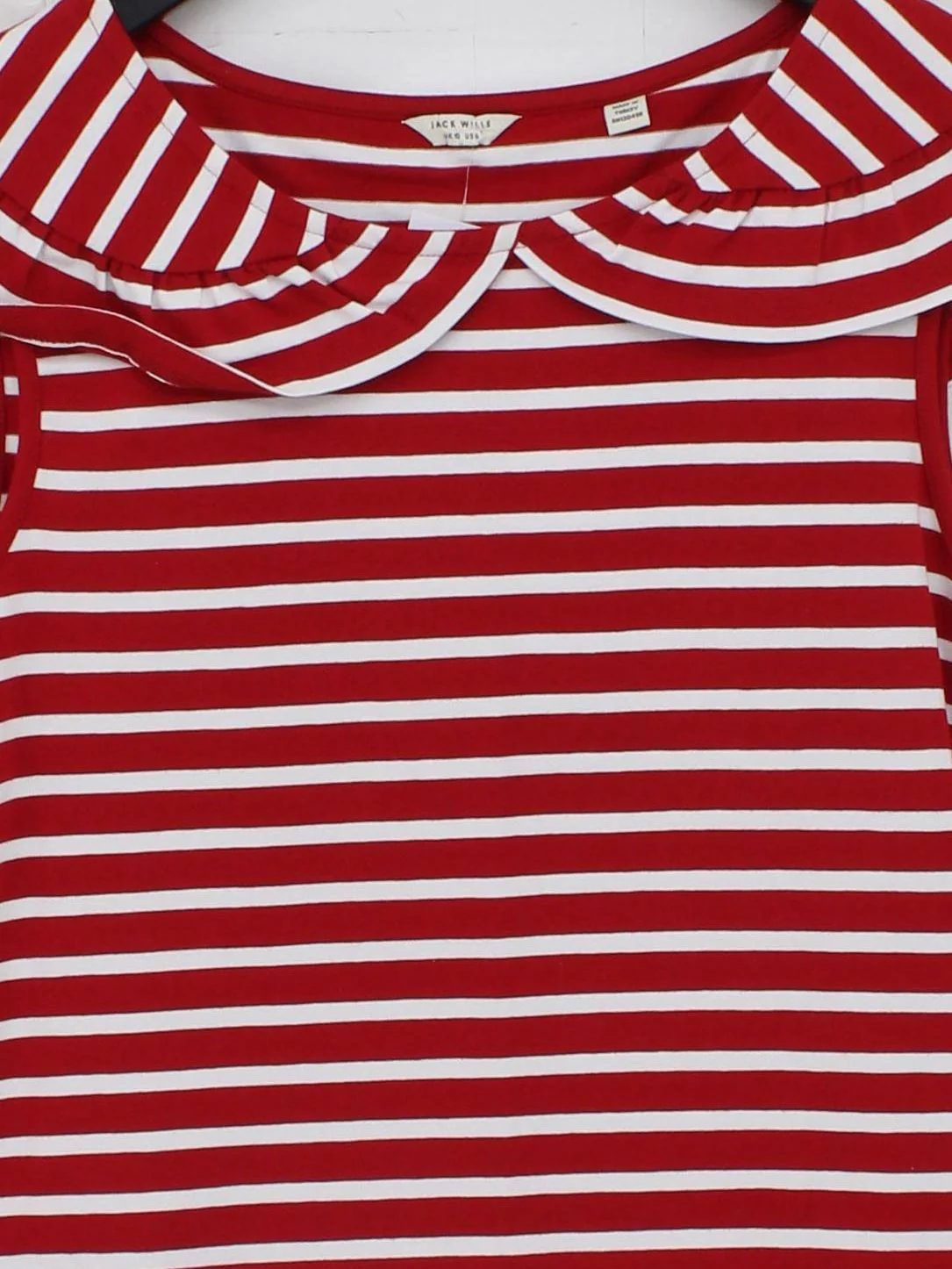 Jack Wills T-Shirt Mini Dress UK10 in Red - Image 3