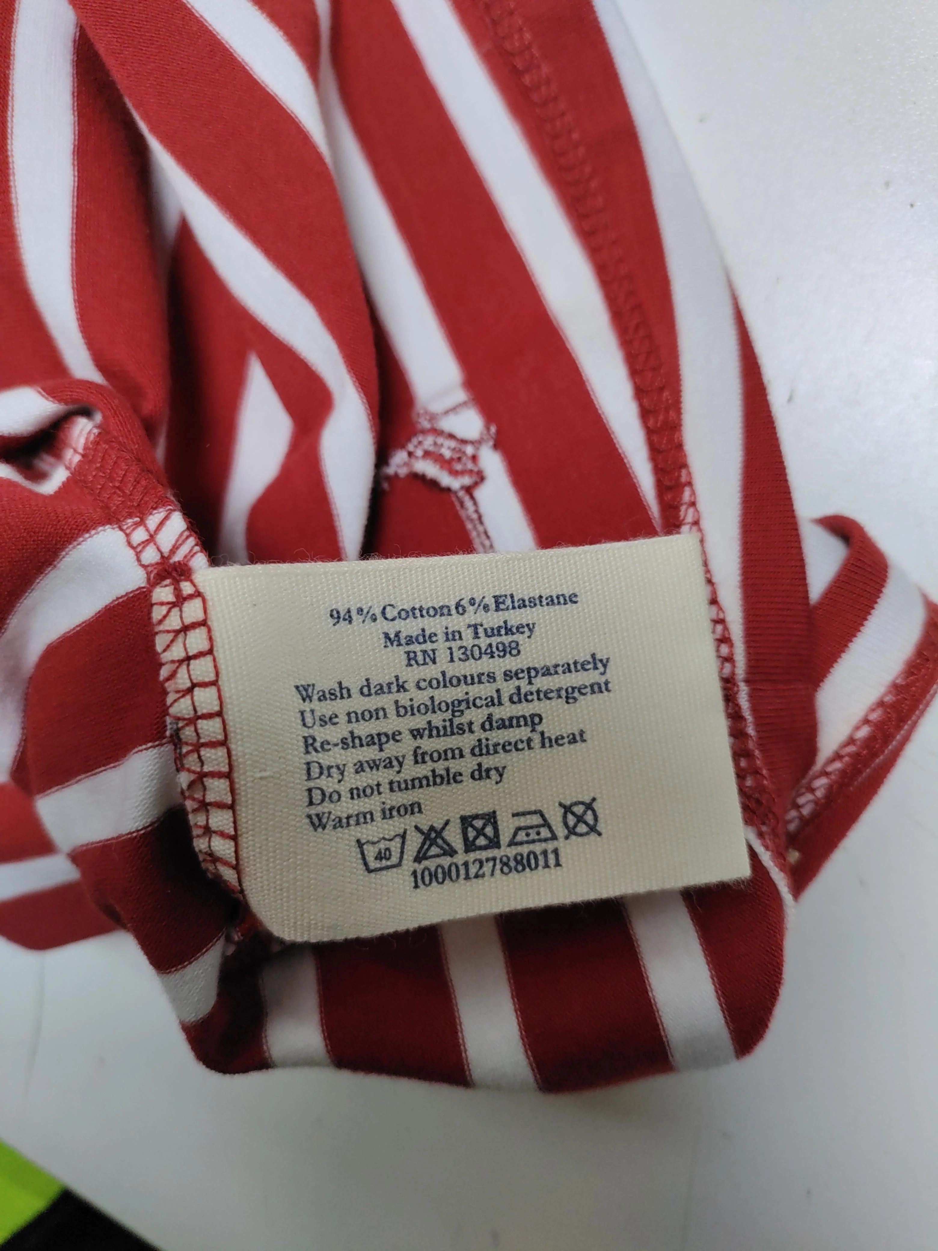 Jack Wills T-Shirt Mini Dress UK10 in Red - Image 6