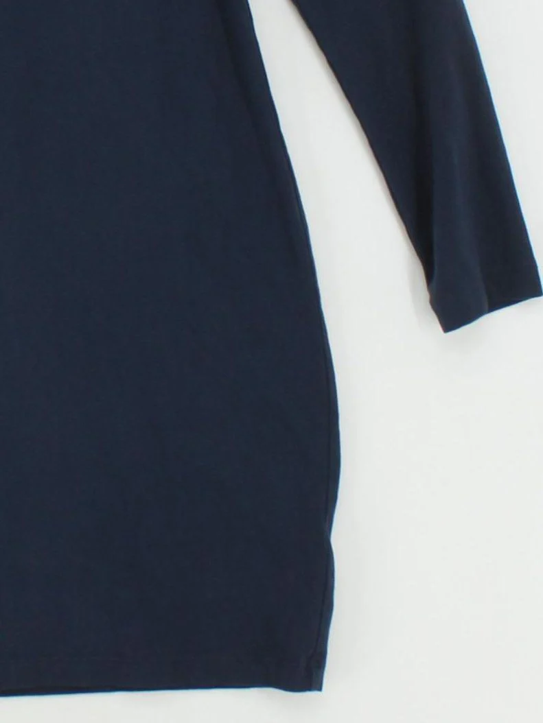 Jack Wills T-Shirt Mini Dress UK12 in Blue - Image 4