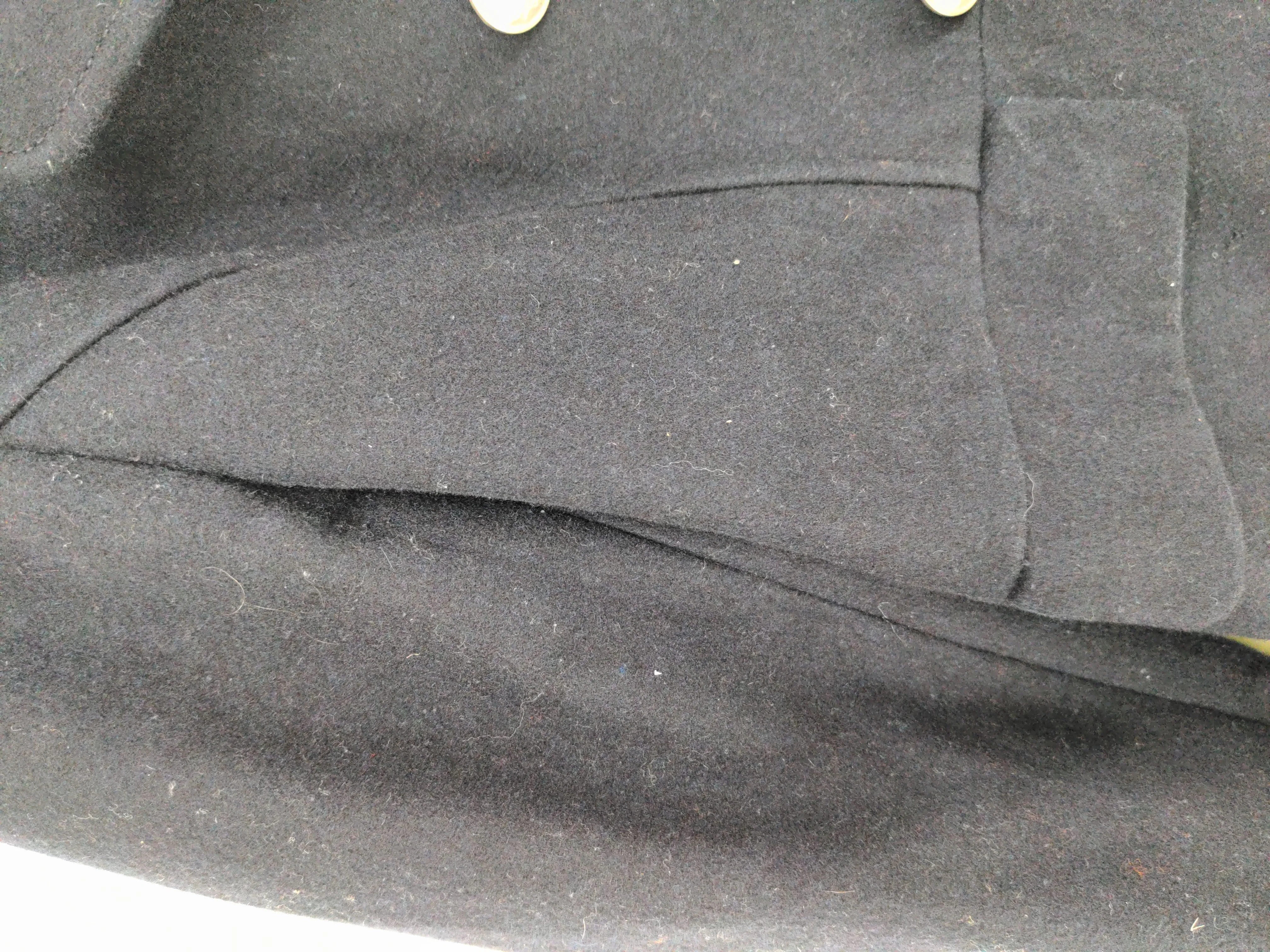 Jack Wills Women's Coat UK 12 Black Wool - Image 5