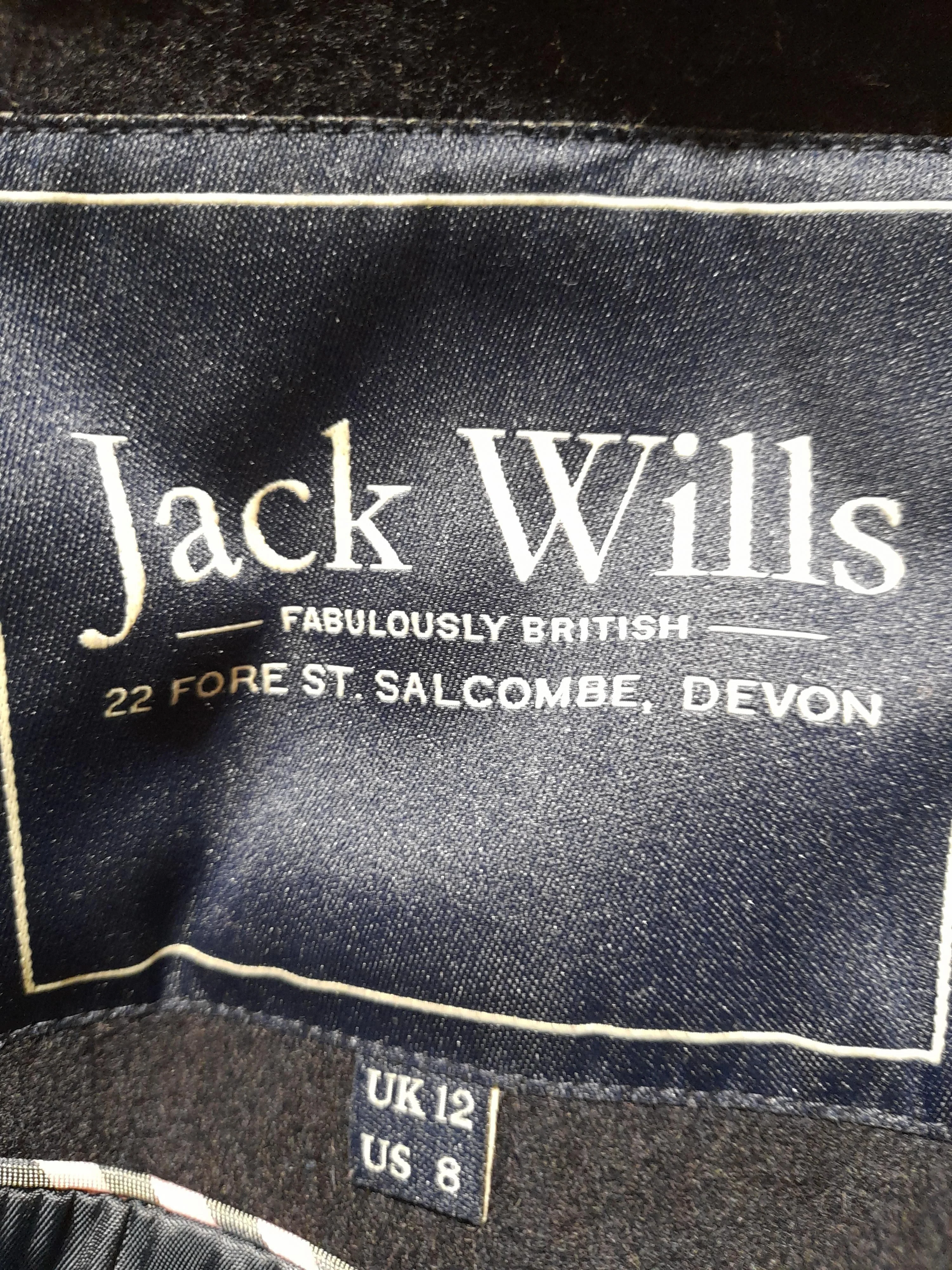 Jack Wills Women's Coat UK 12 Black Wool - Image 7