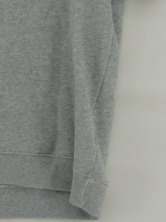 Jack Wills Women's Hoodie L Grey Cotton with Polyester Pullover - Image 4